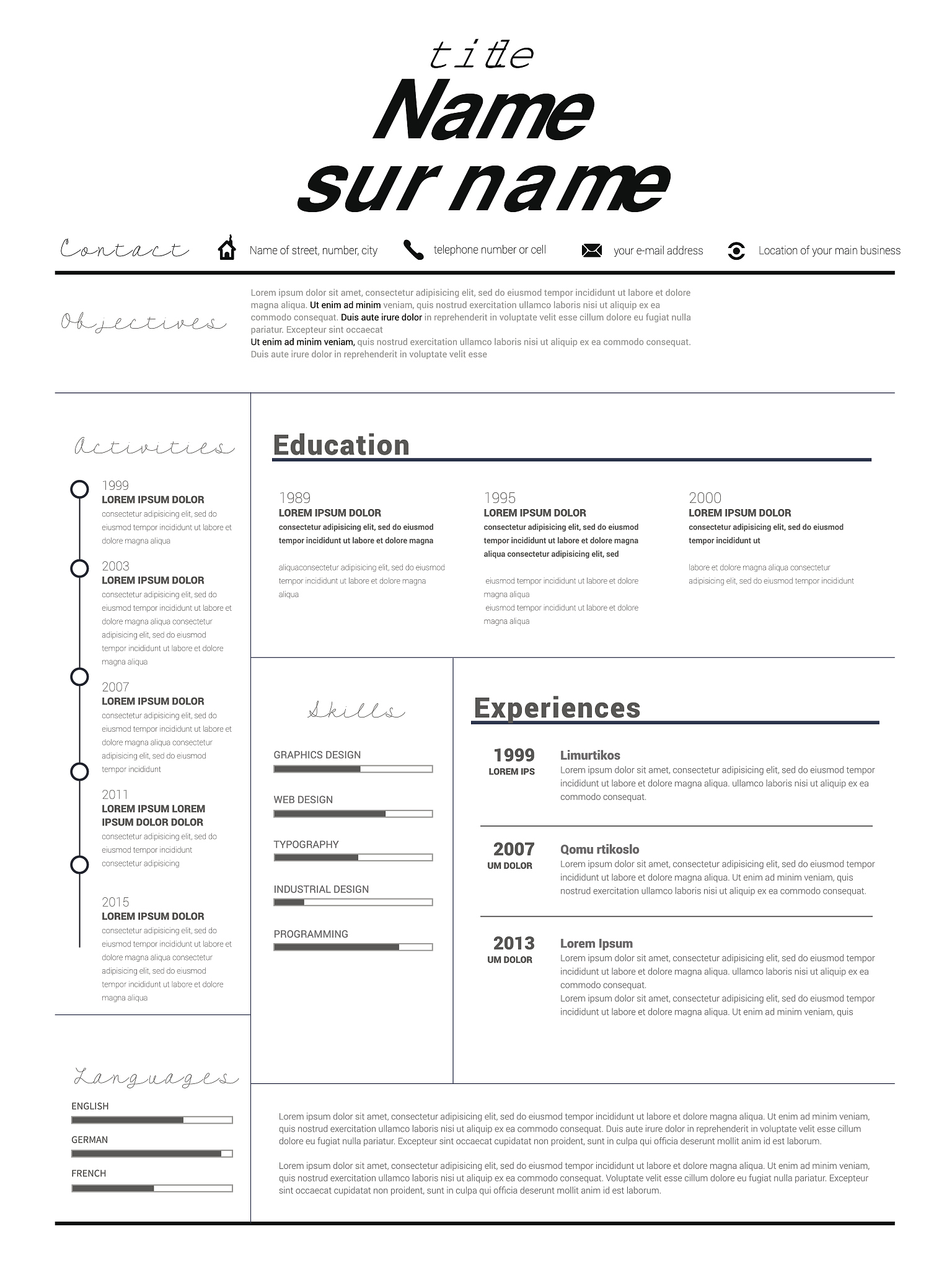 English resume sample --- sampleresumeRichard Anderson 1234 West 67 Street Carlisle MA 01741 123-456 7890 Objective Seeking for the position as audit intern with KPMG in Dallas Denton or Jackson Educa