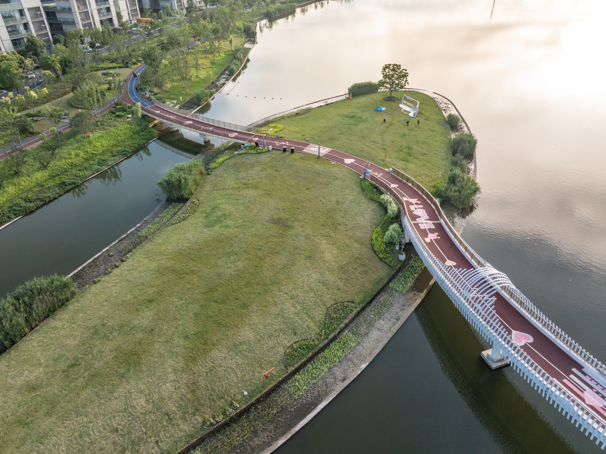 深圳蓝玉项链生态公园溪流探秘：龙华河的魅力之旅
