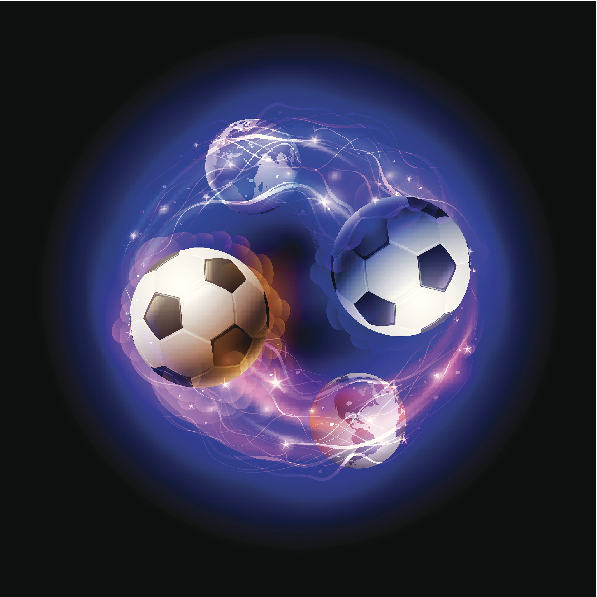 world soccer circle.