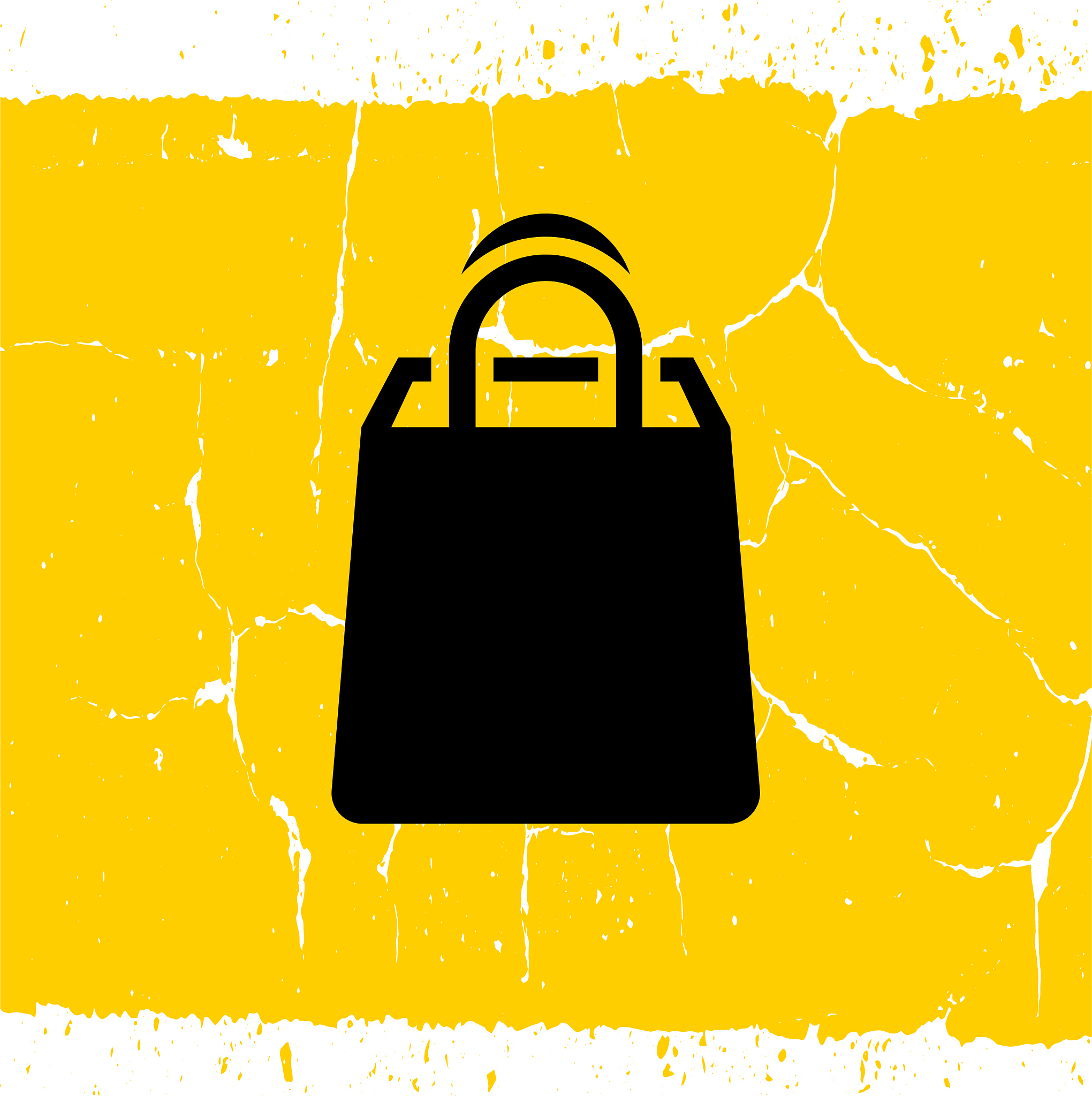 shopping gift bag icon