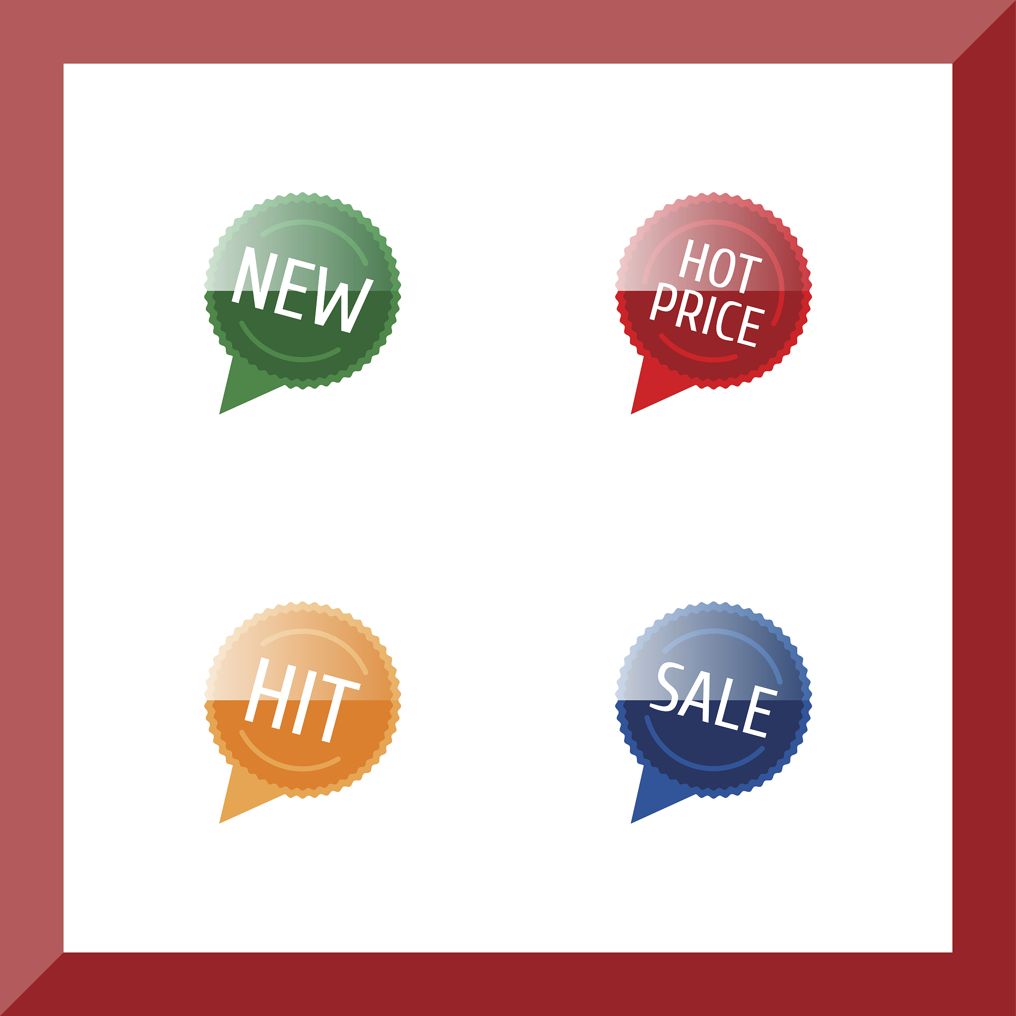 stickers for promotional products