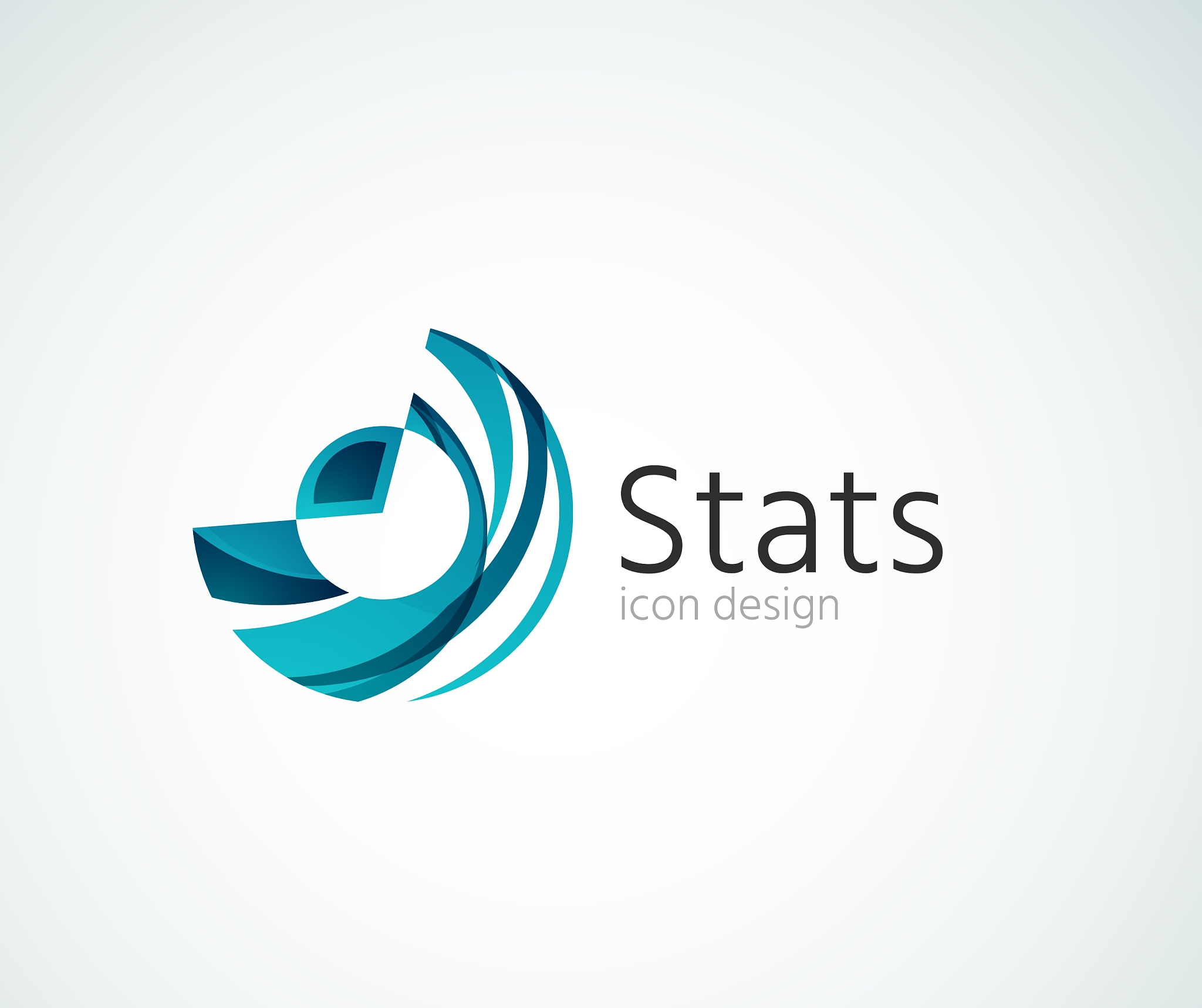 statistics company logo design