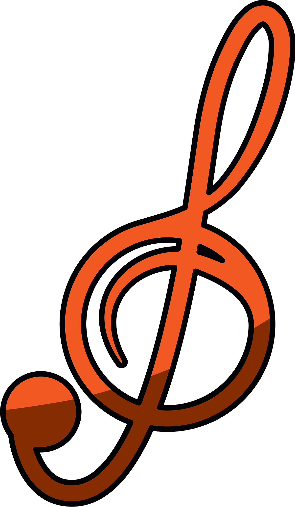 music note isolated