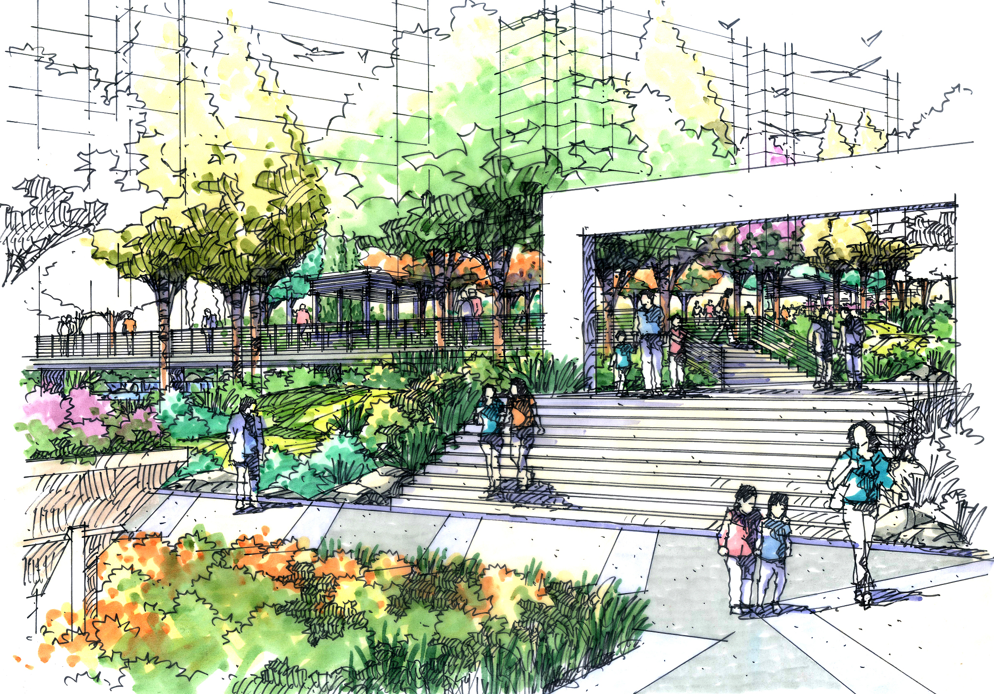 四川商业街景观设计定位：文化、环保、创意、休闲、国际化