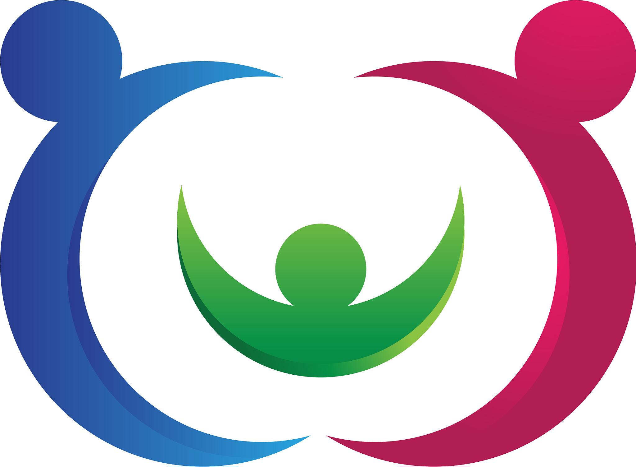 adoption and community care logo template