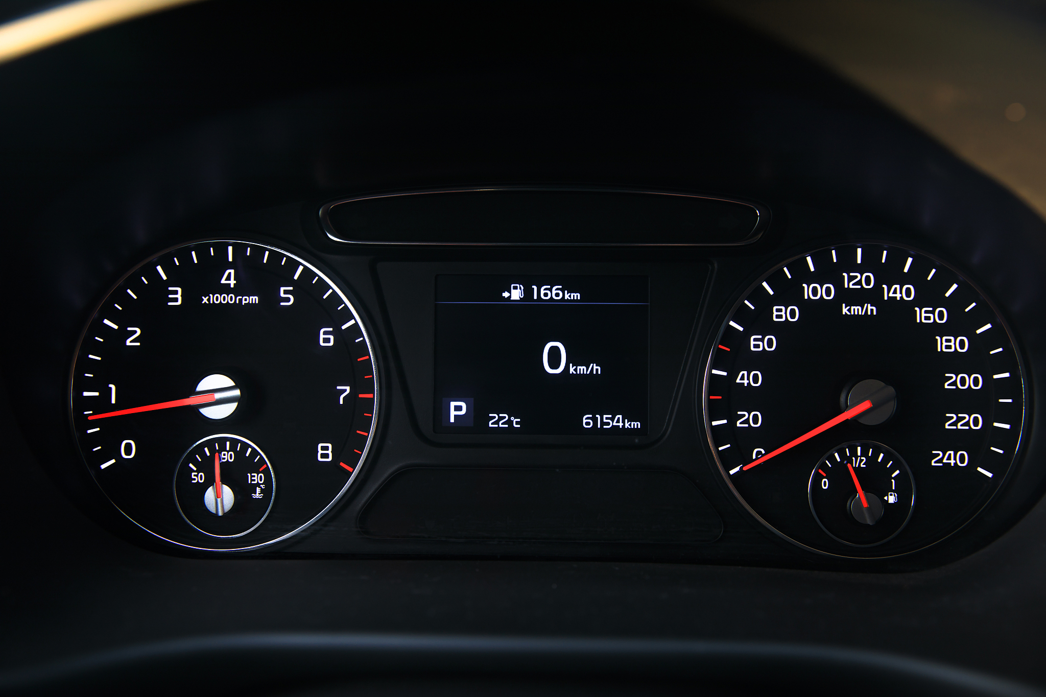car instrument panel