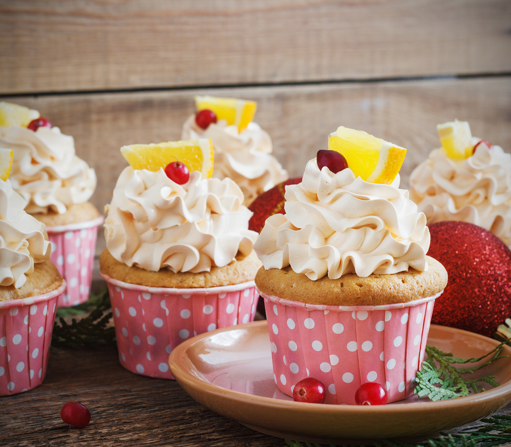 christmas cupcakes