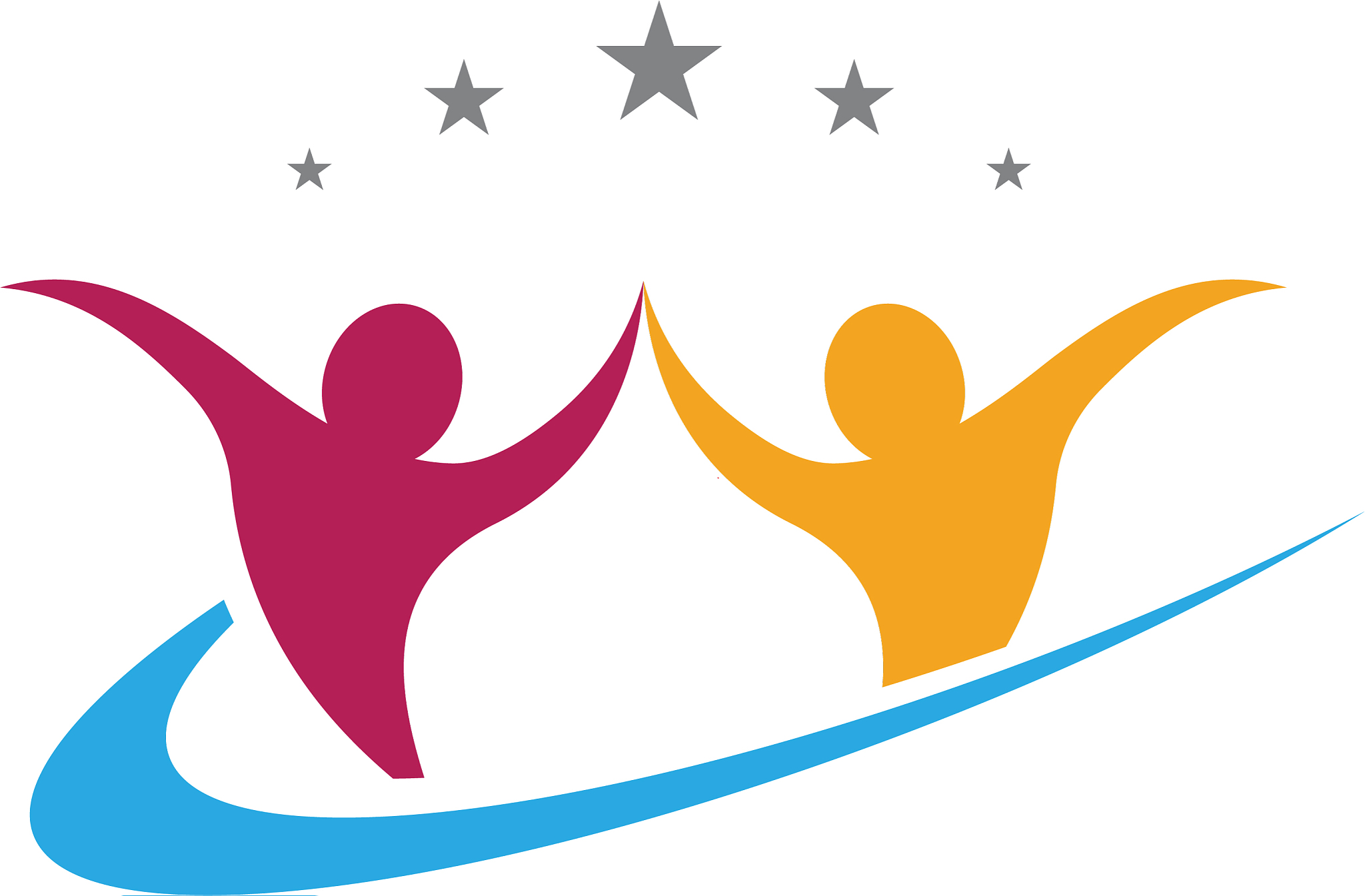 为啦啦操协会设计团徽给画