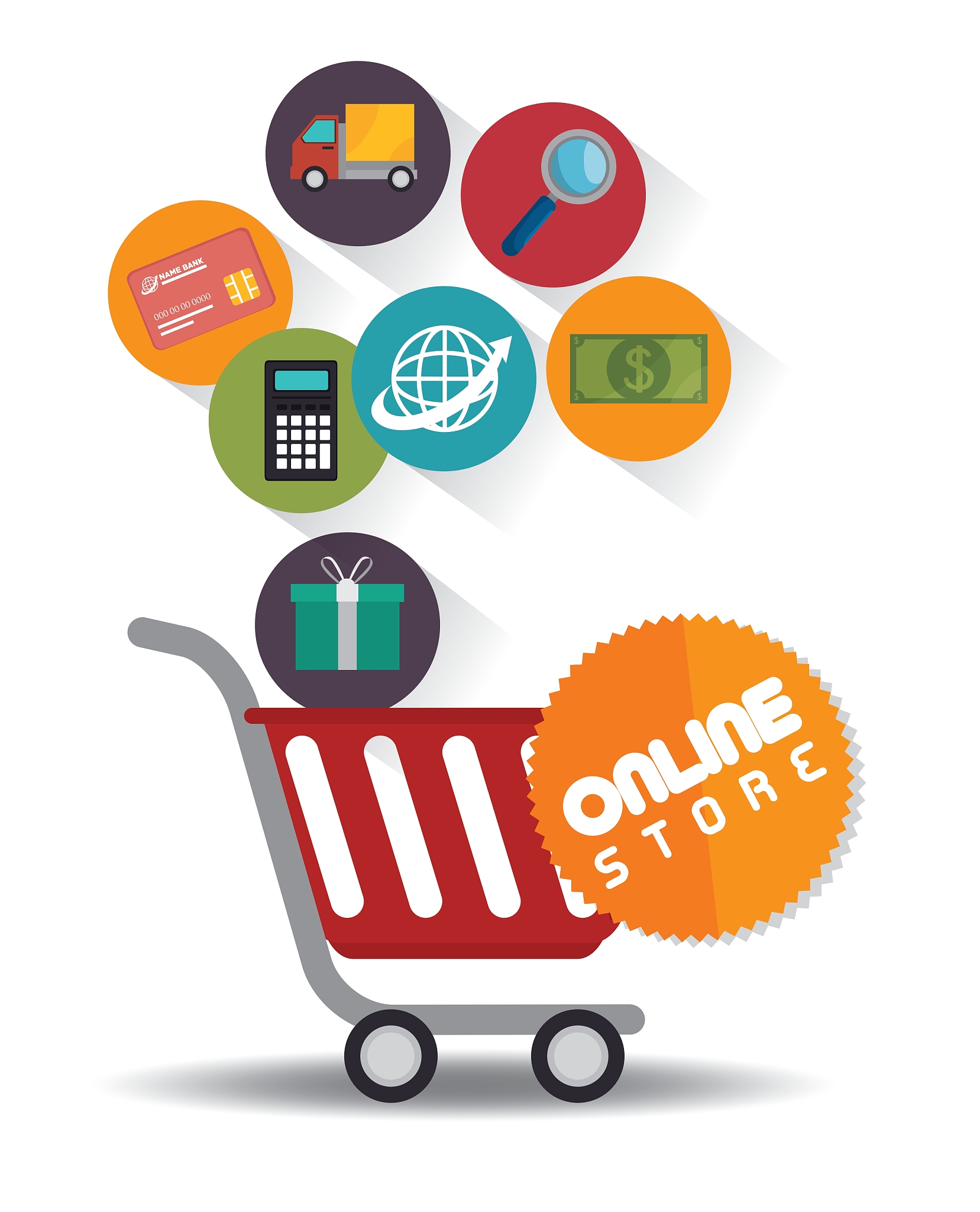 shopping online design