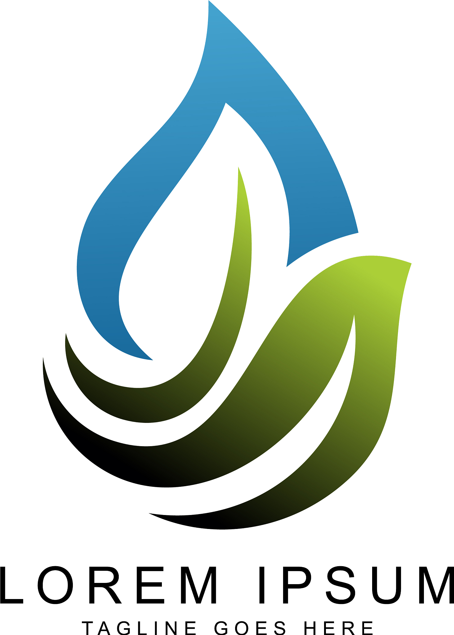 leaf logo template
