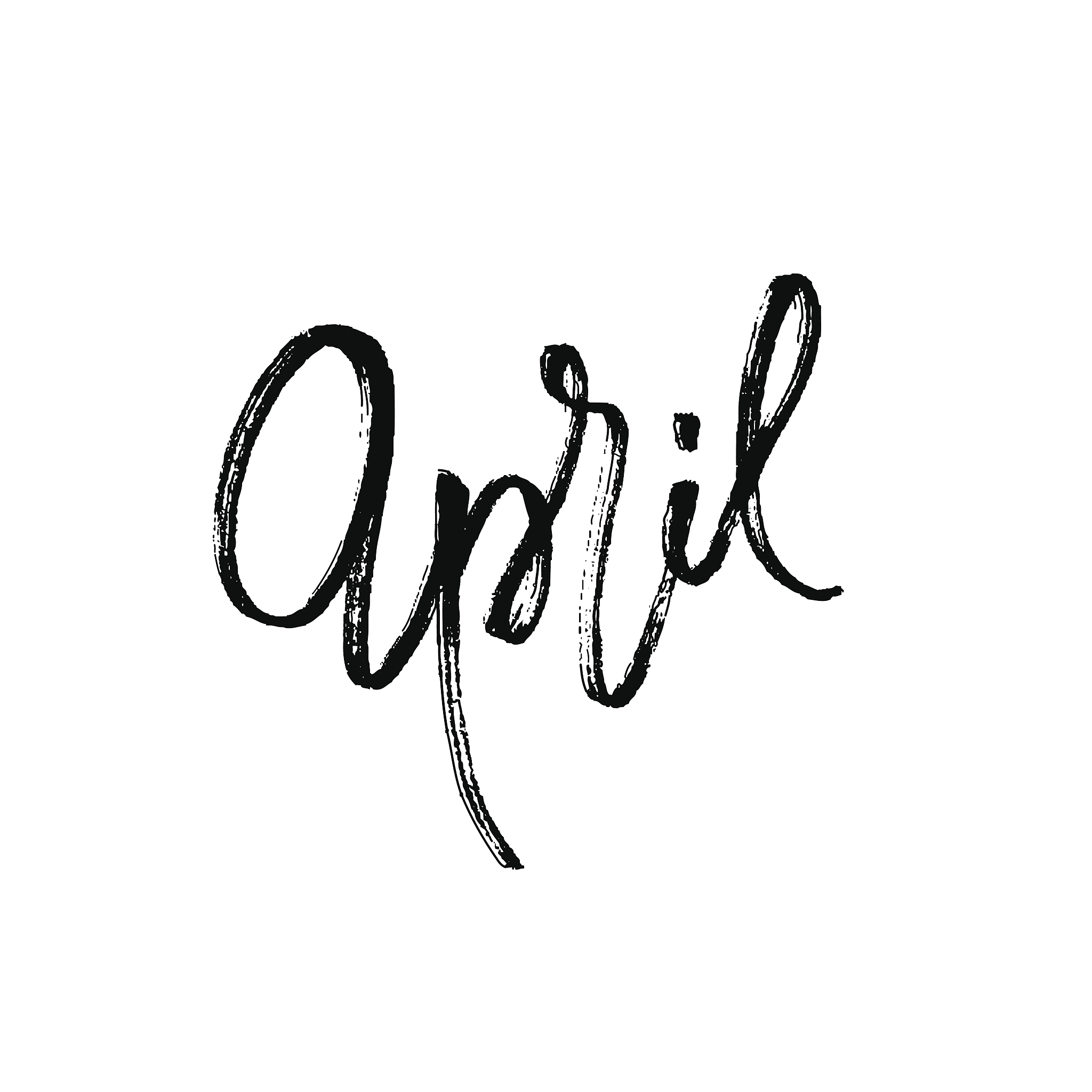hand drawn seasonal lettering