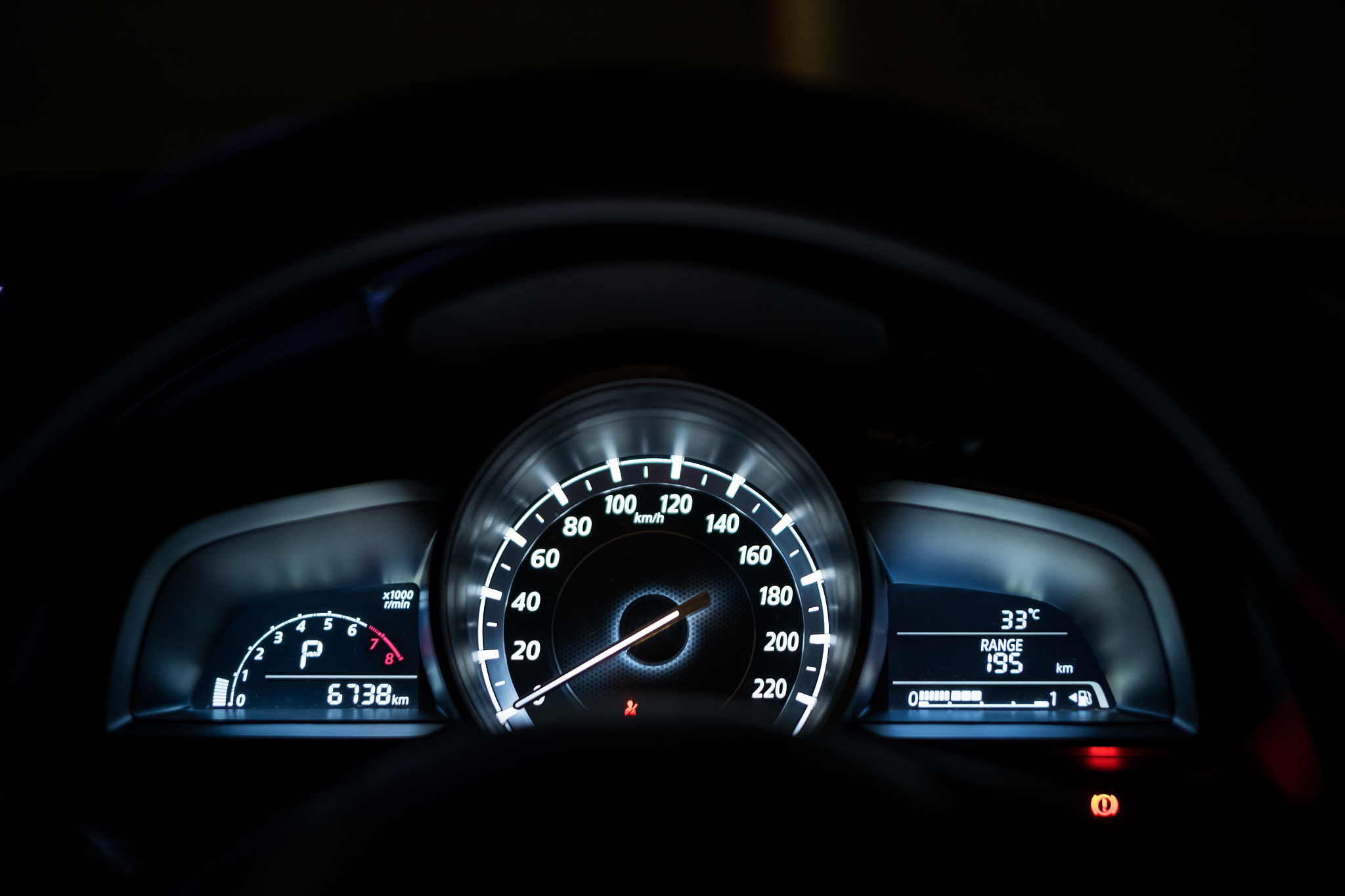 speedometer car panel