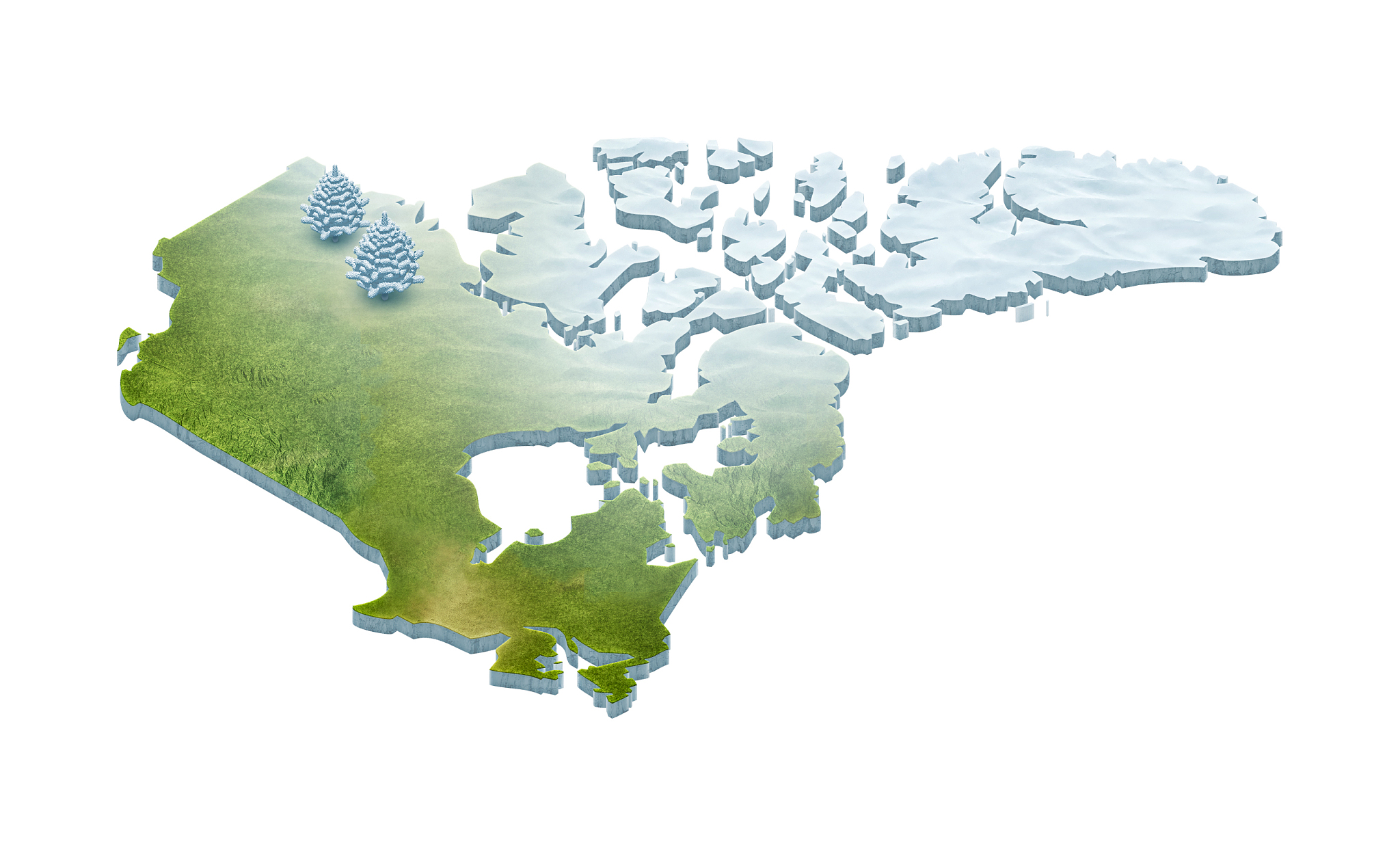 canada map