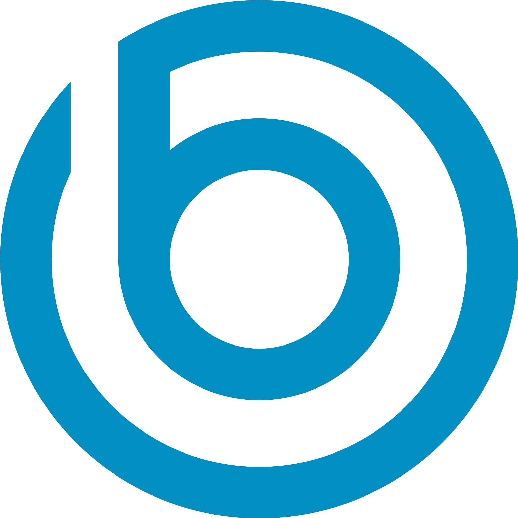 letter b logo template
