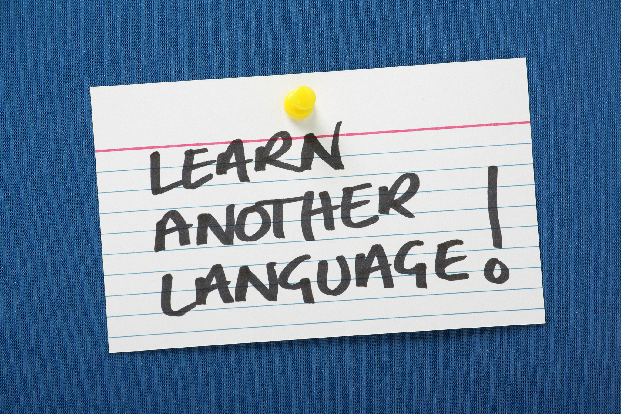 learn another language!