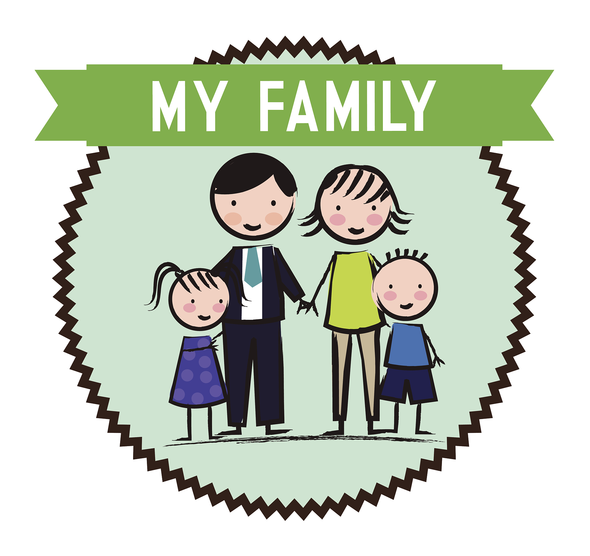 我需要写一段家庭介绍在500字左右你可以给我一个例子吗？