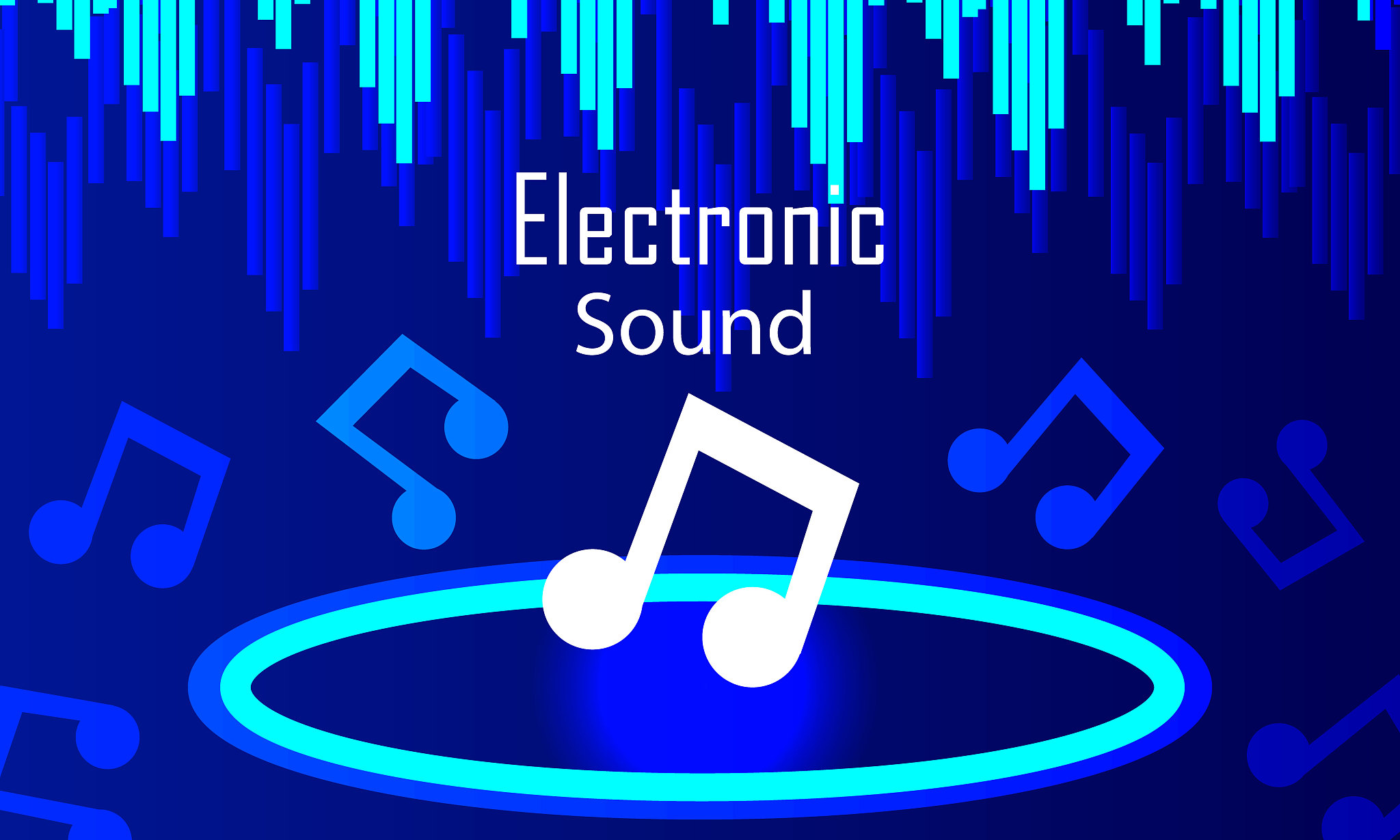 electronic music poster design