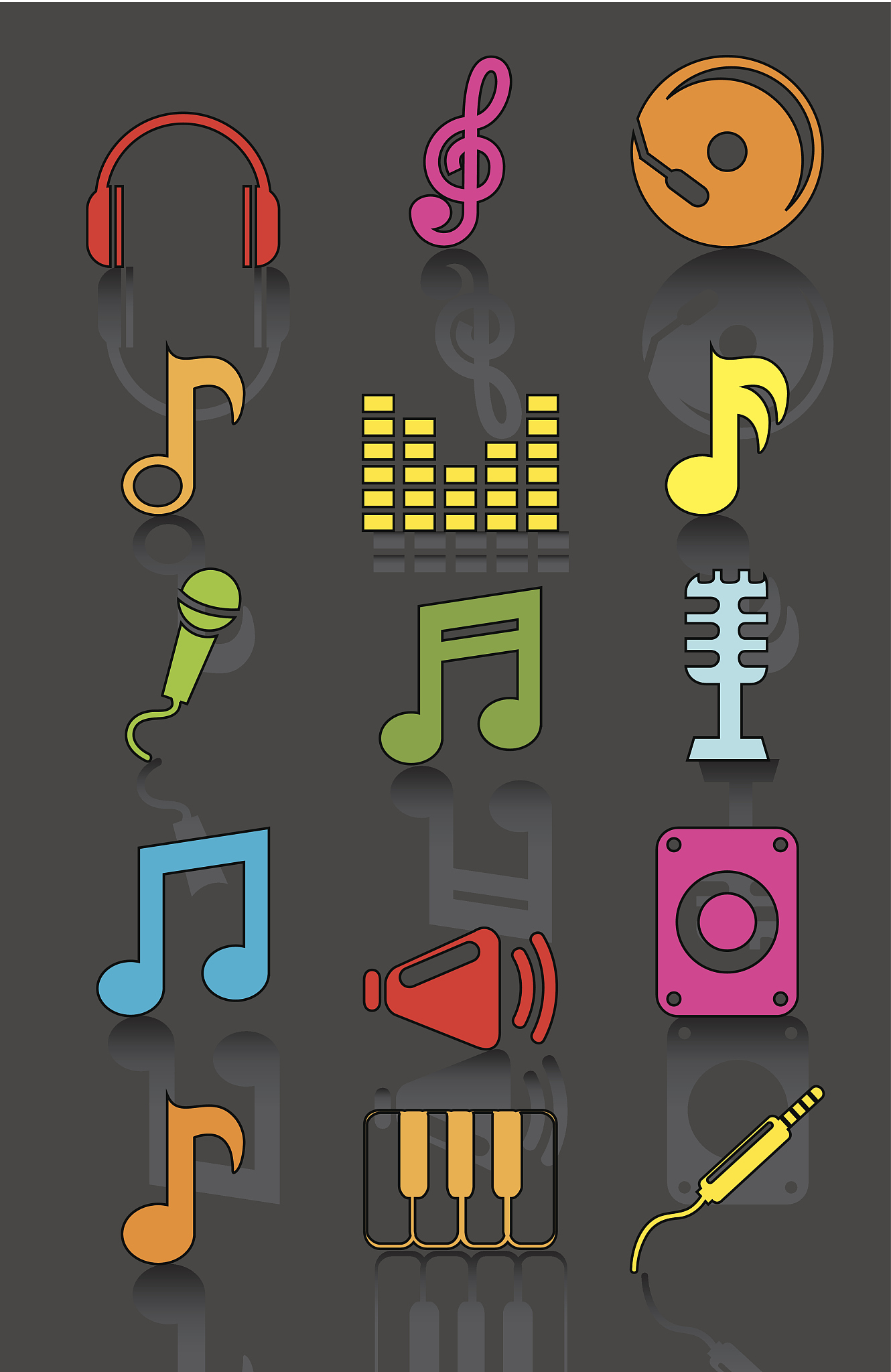 music icons