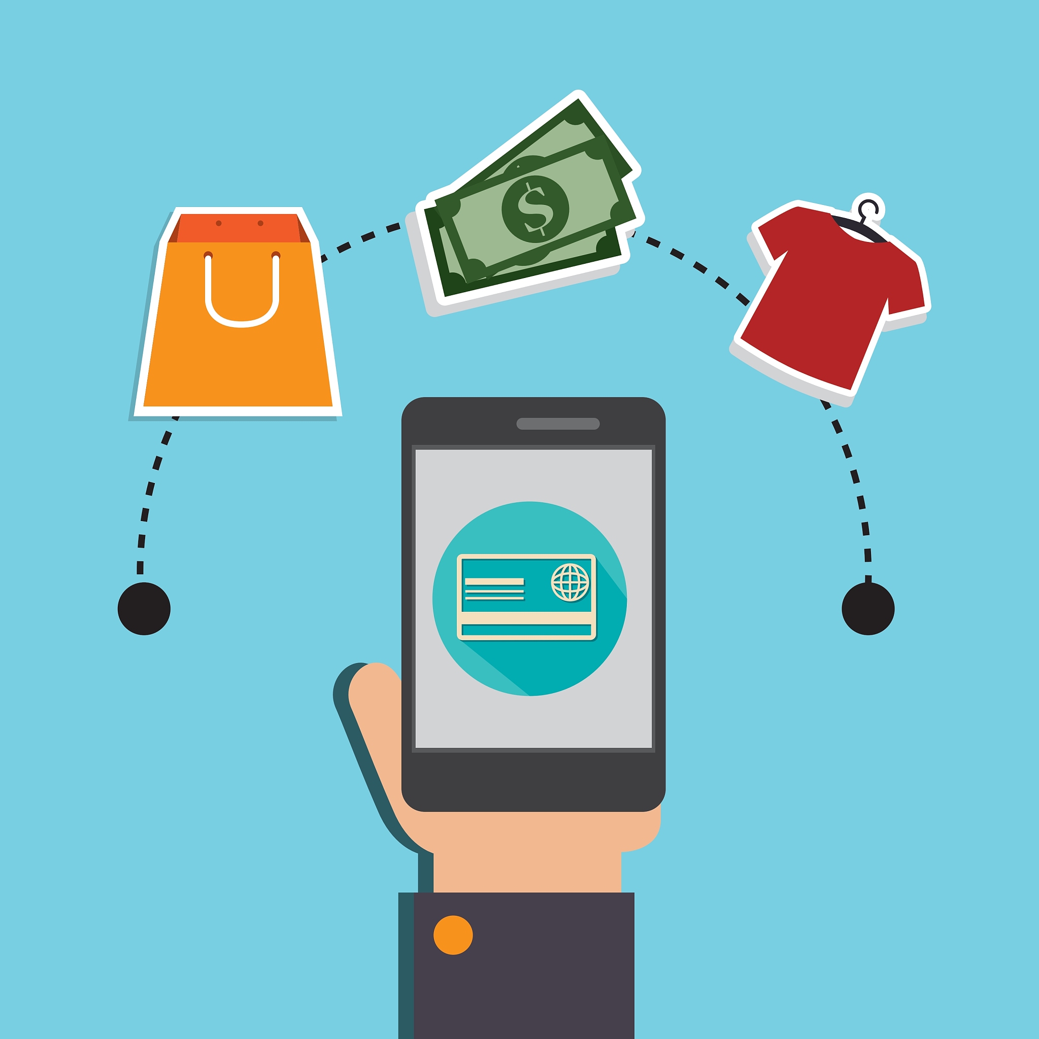 shopping and digital marketing