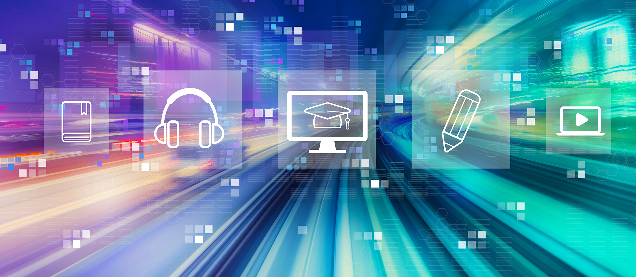 e-learning with high speed motion blur
