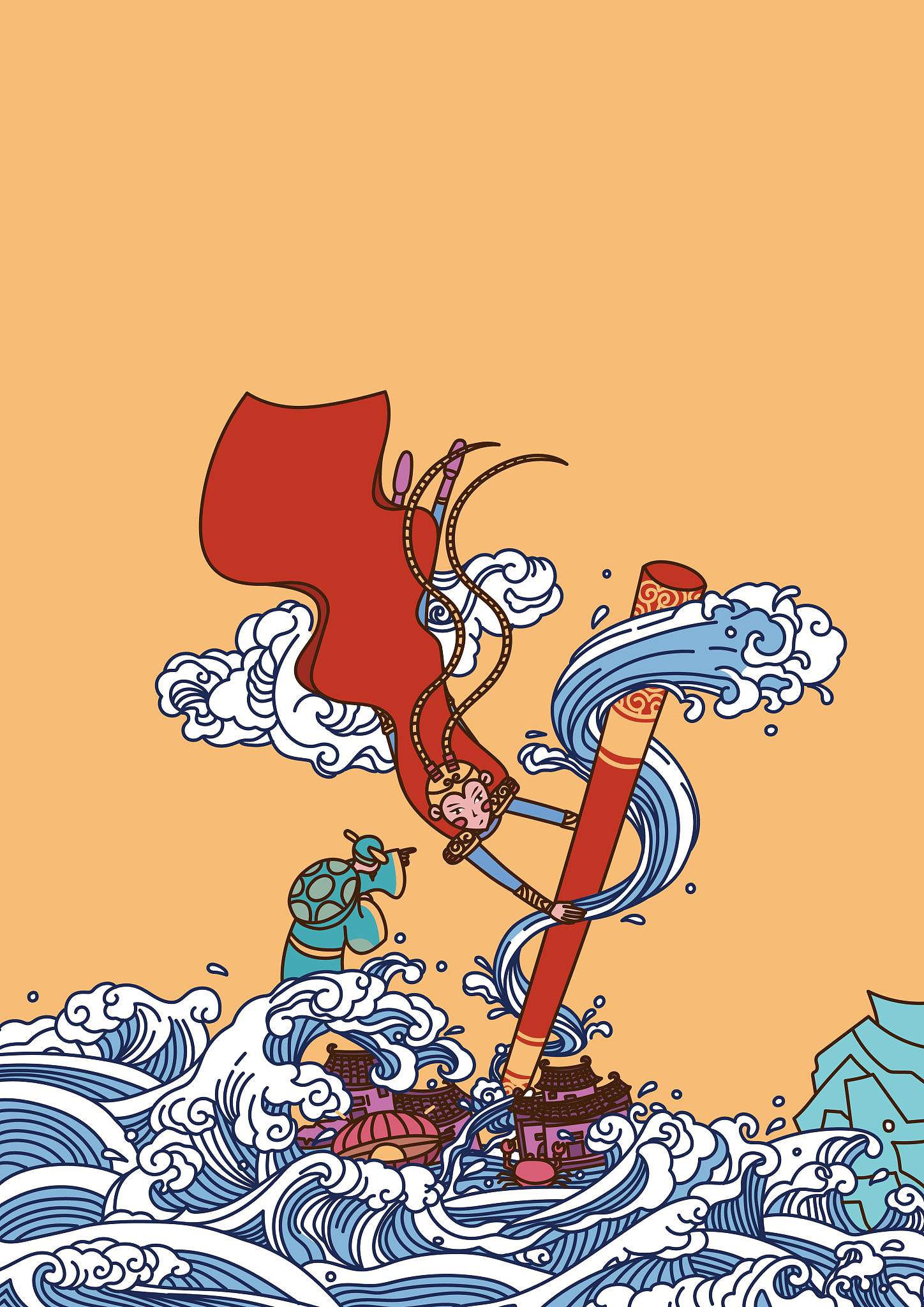 高启强与孙悟空：穿越时空的奇幻爱情喜剧