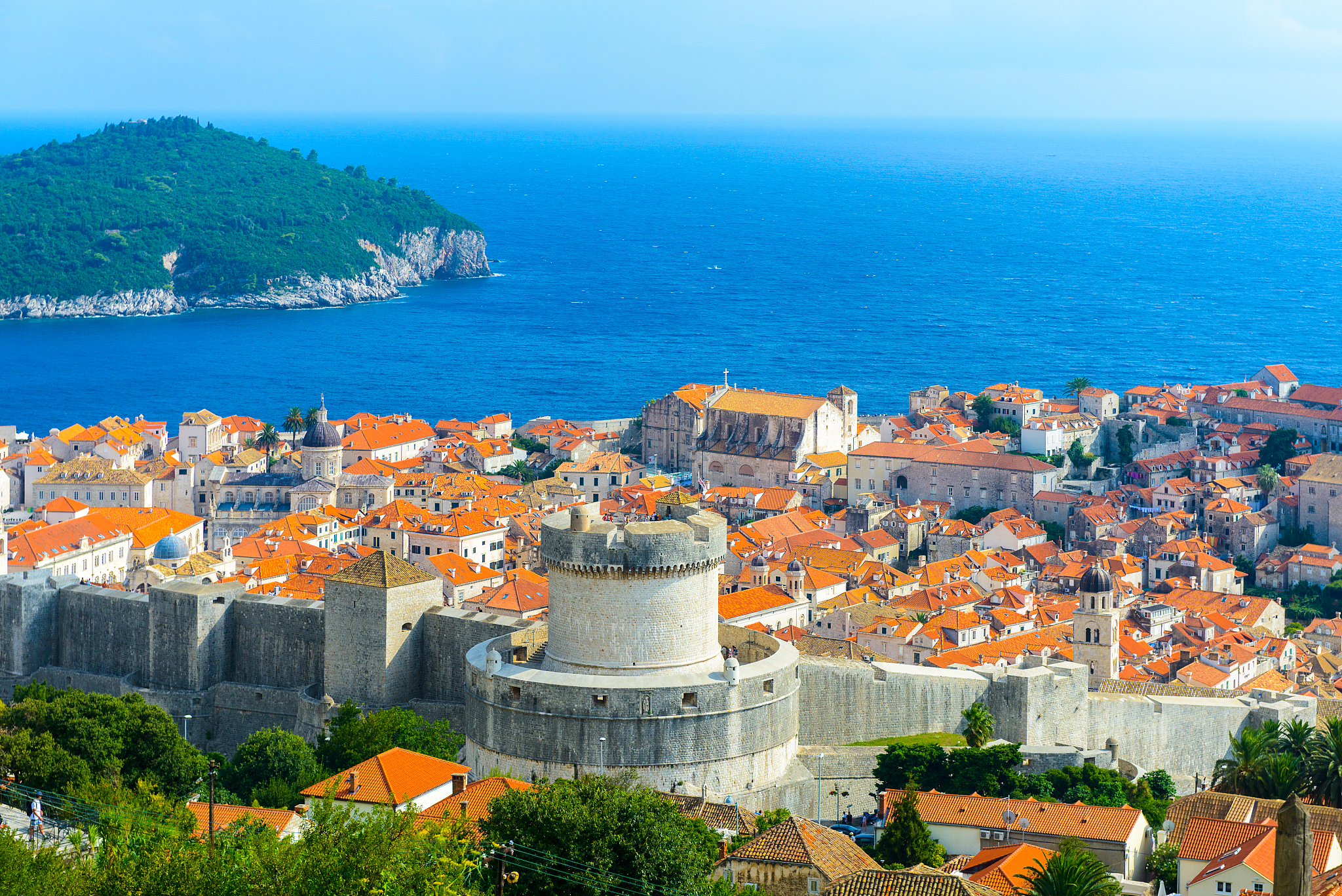 old town of dubrovnik, unesco world heritage site of croatia.