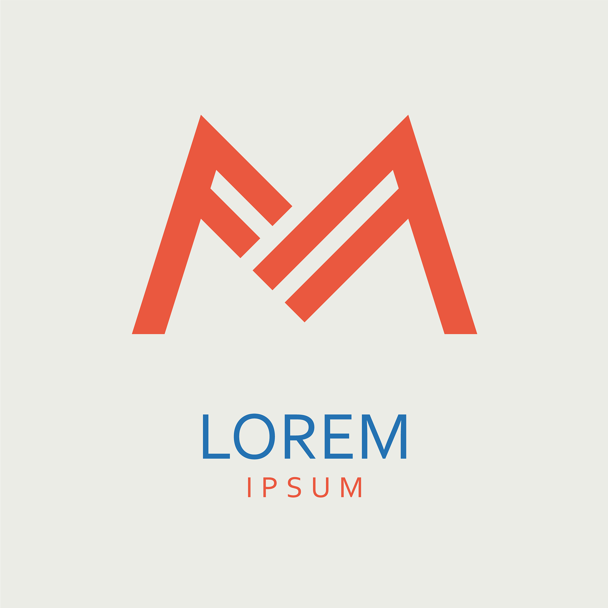 m letter logo icon