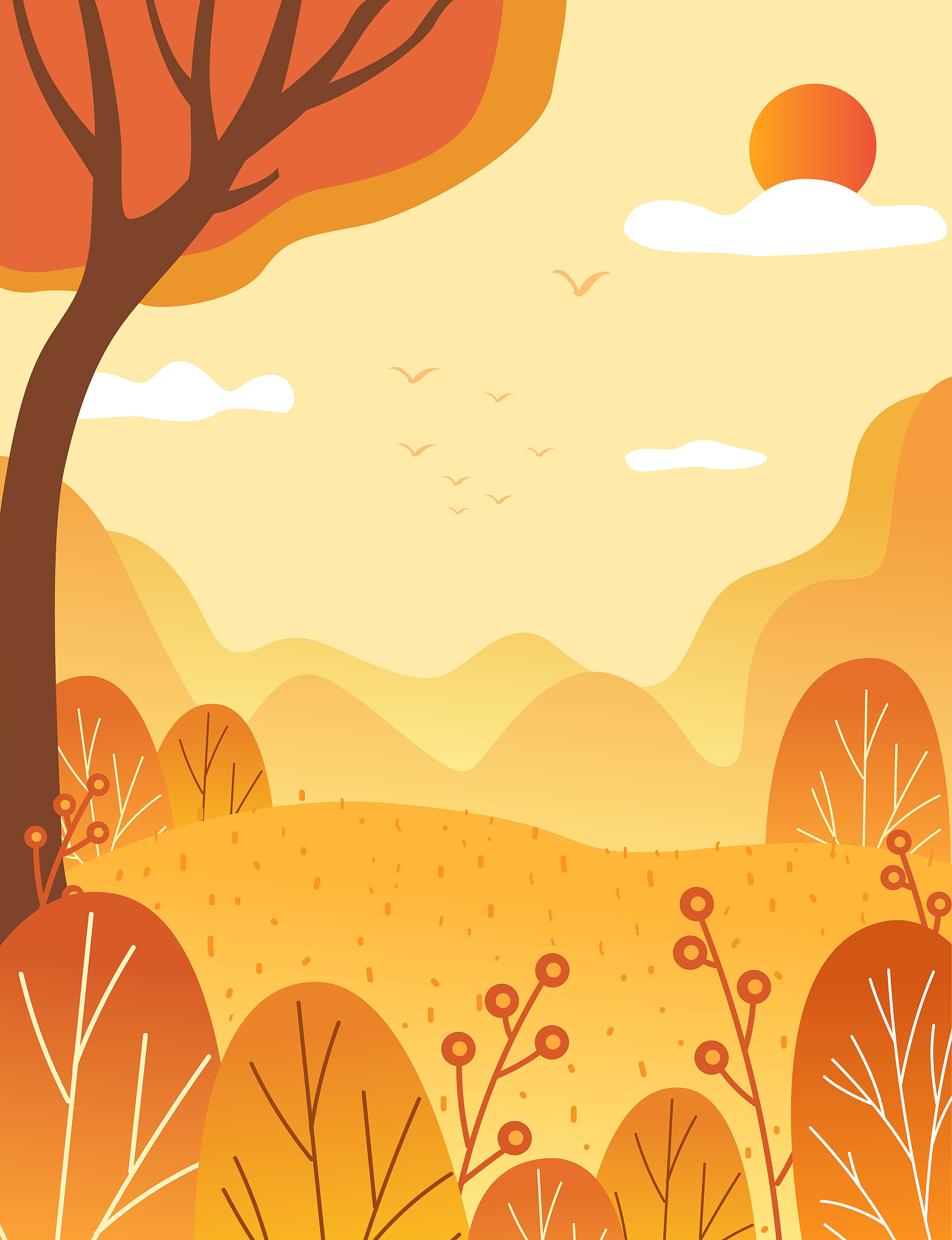 春夏秋冬 浅析插画风格与分类