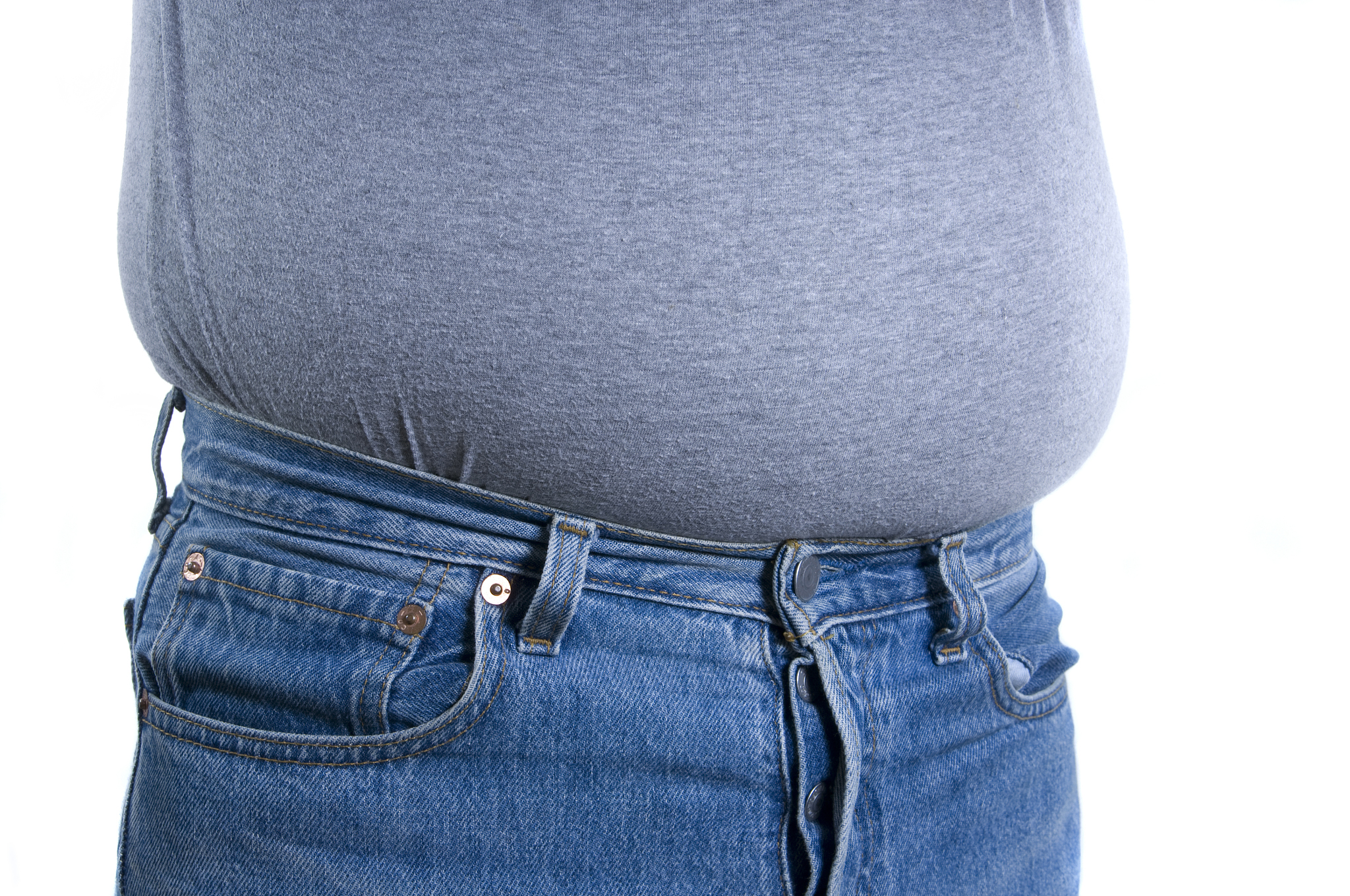 overweight male