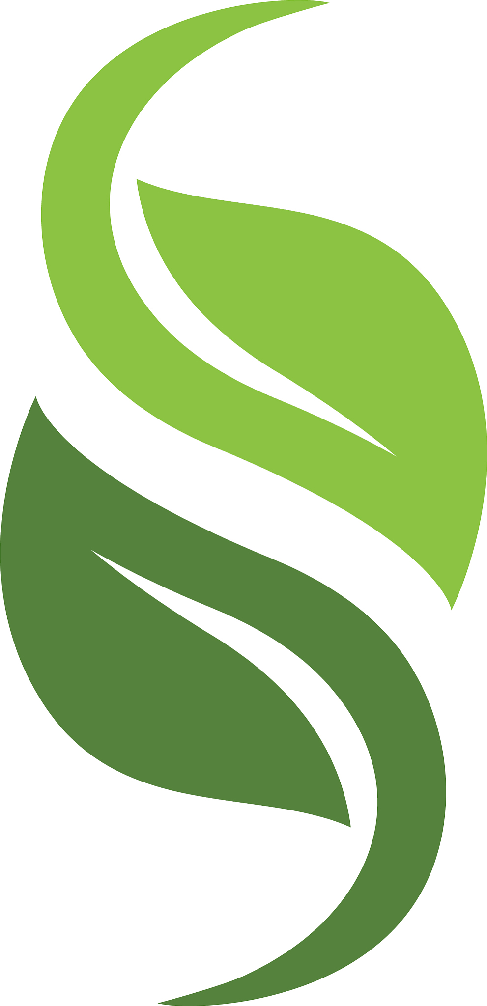 logos of green tree leaf ecology
