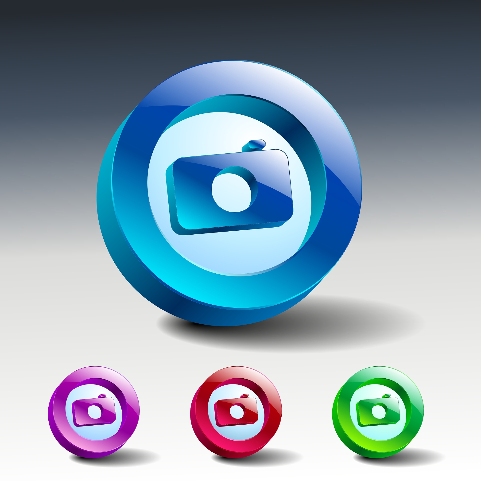 camera icon symbol lens photo