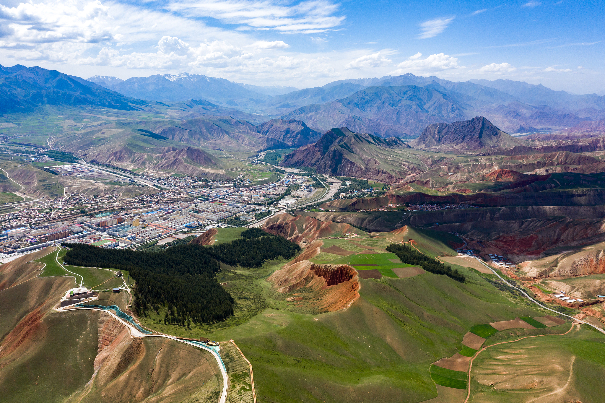 qinghai qilian zall mountain