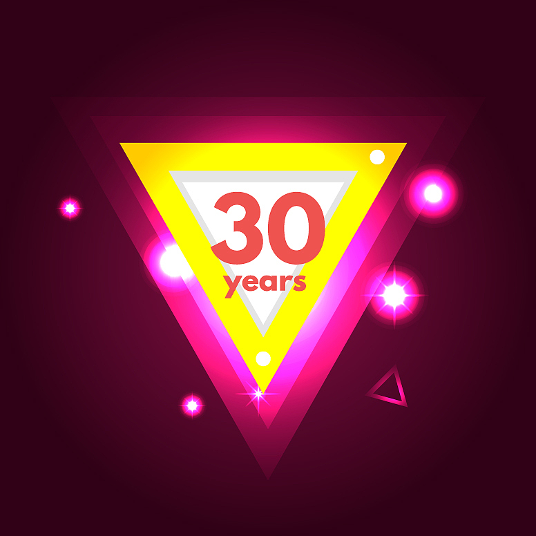 anniversary 30 icon