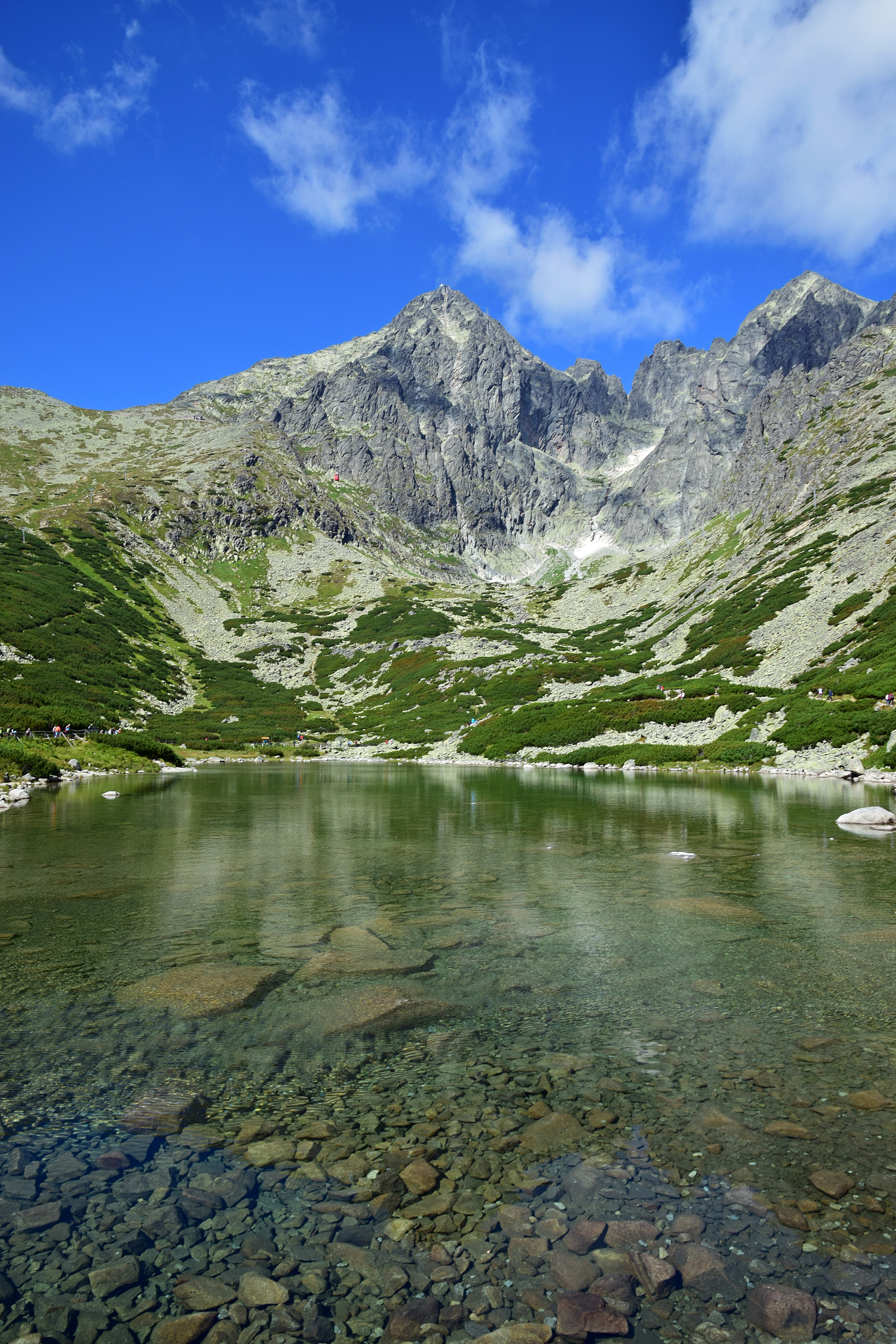 lomnicky peak in high tatras mountains
