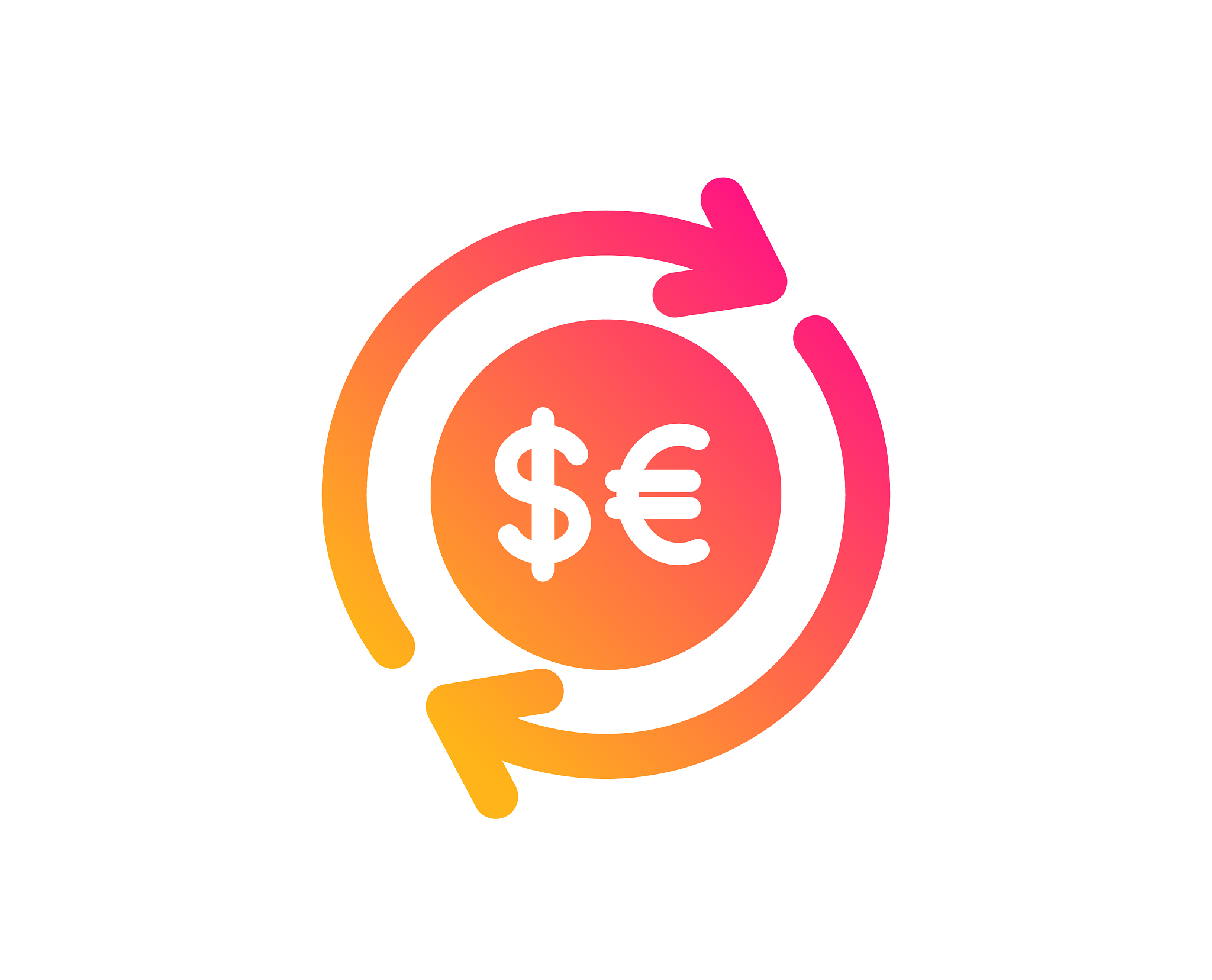 money exchange icon banking currency