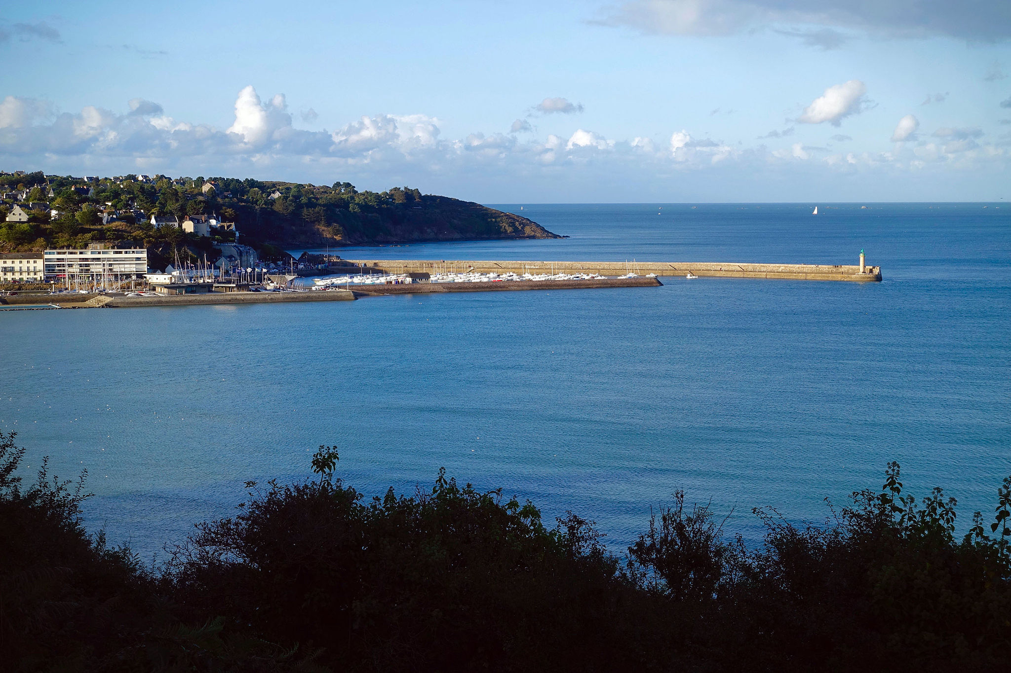 view of calm sea against sky