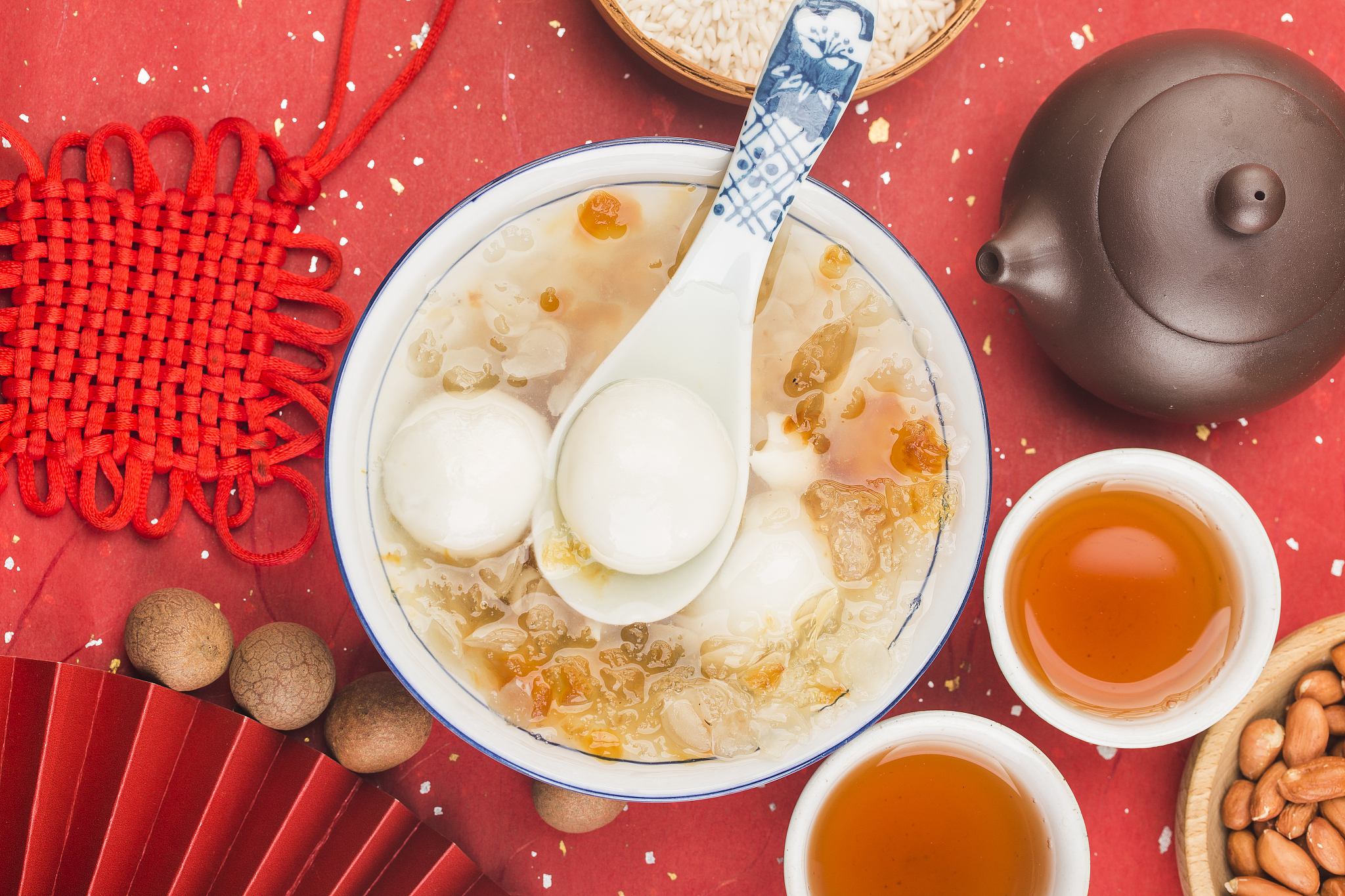 袁浦社区九曲红梅蛋、桂花酿炖蛋制作活动 | 传承美食，增进交流