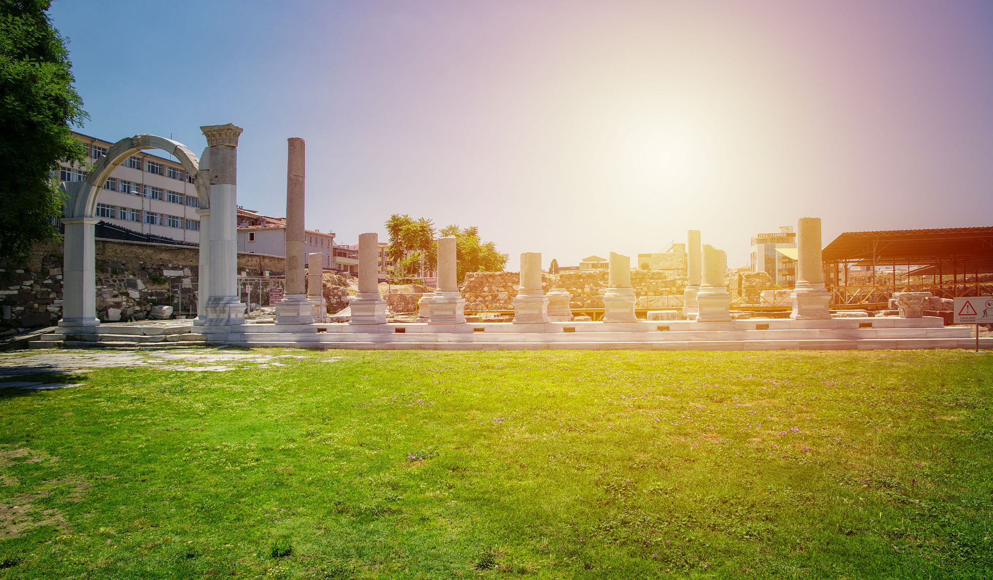 agora of the ancient city of smyrna in izmir