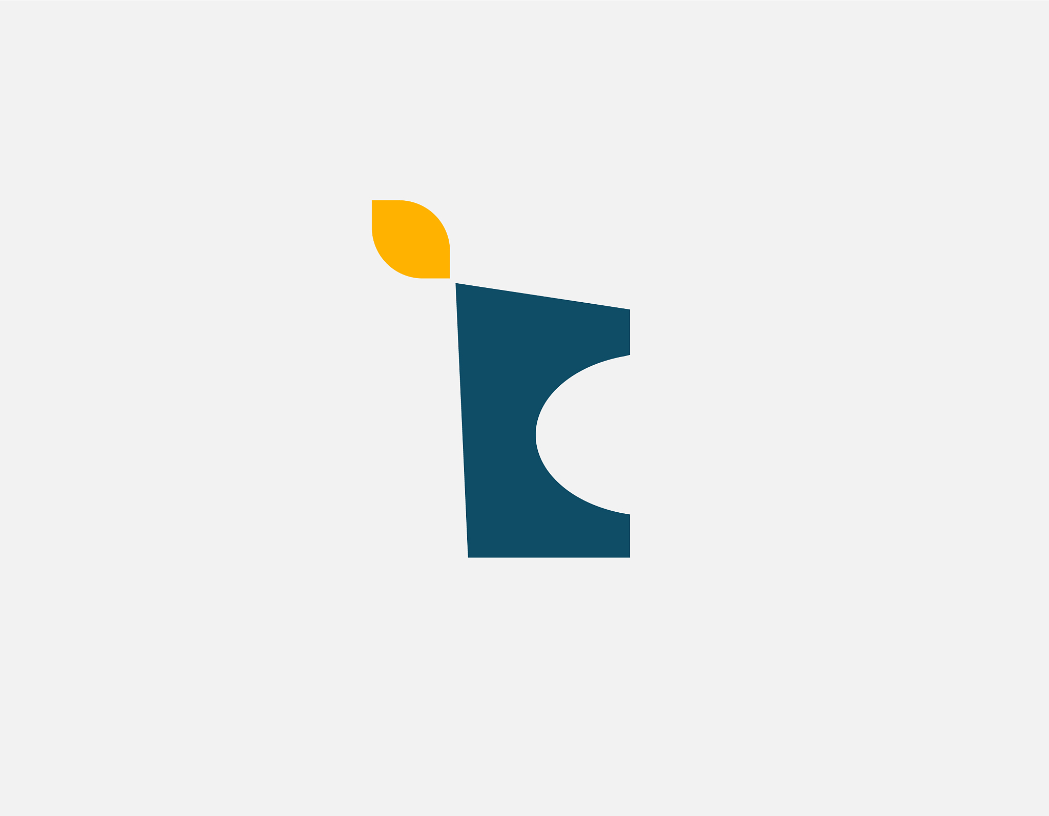 abstract geometric deer logo icon for your company