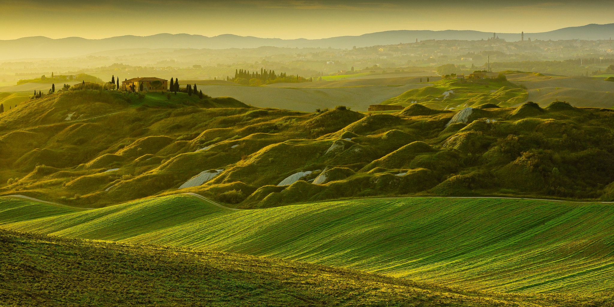 tuscany sunset