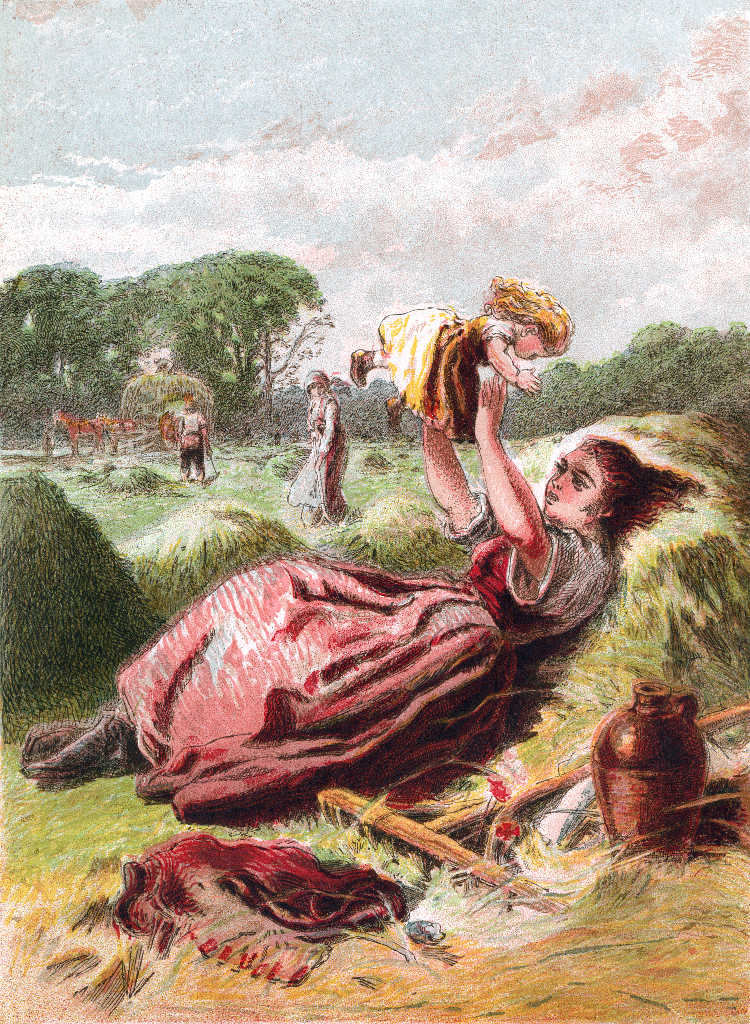 《拾穗者》的艺术魅力：现实主义笔触下的社会画卷与人性探索