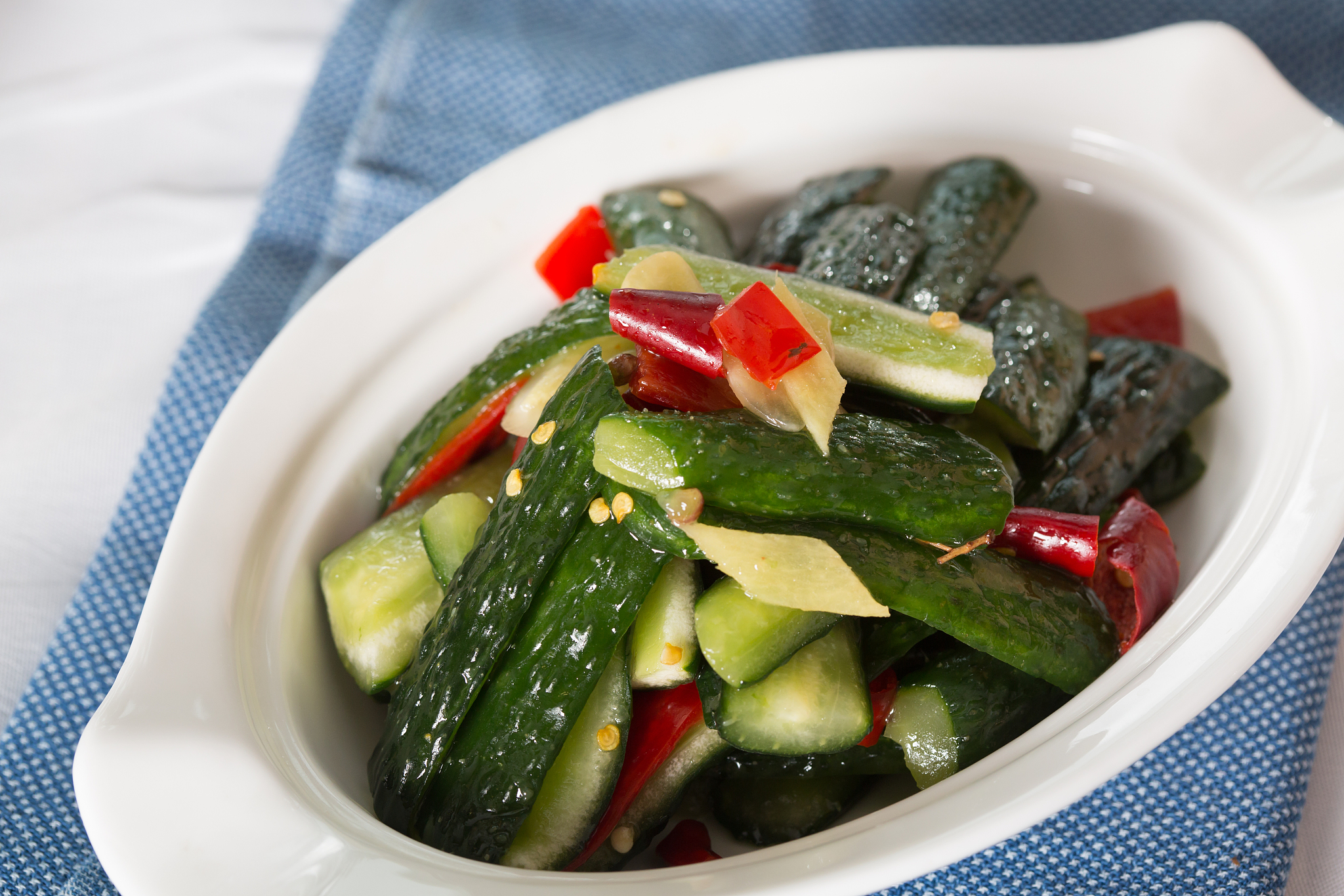 水煮黄瓜的功效与作用，