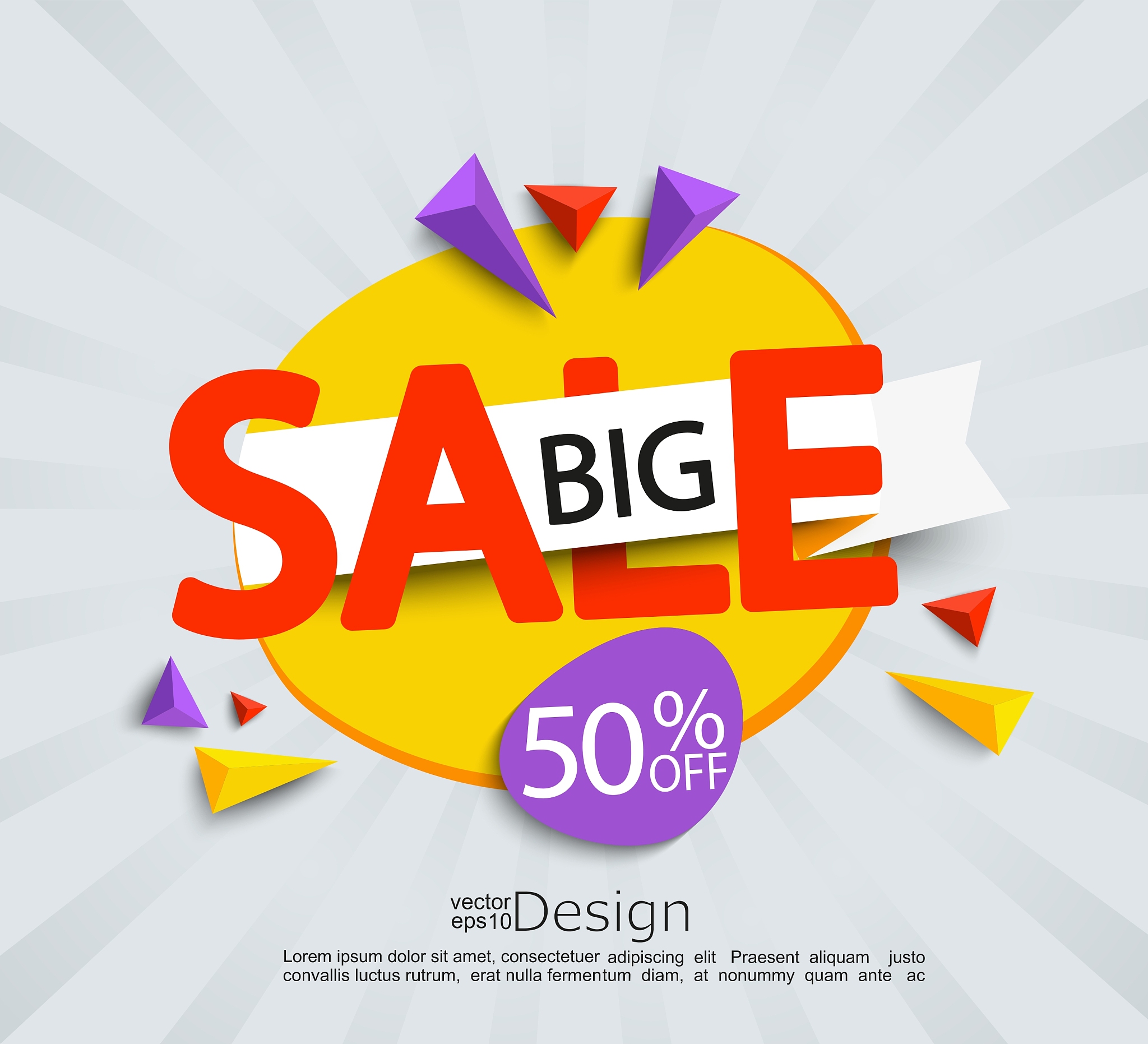 big sale banner