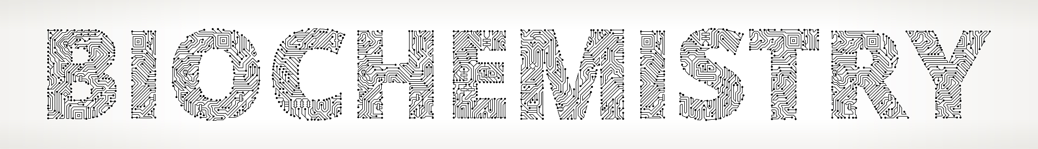 biochemistry circuit board vector buttons.