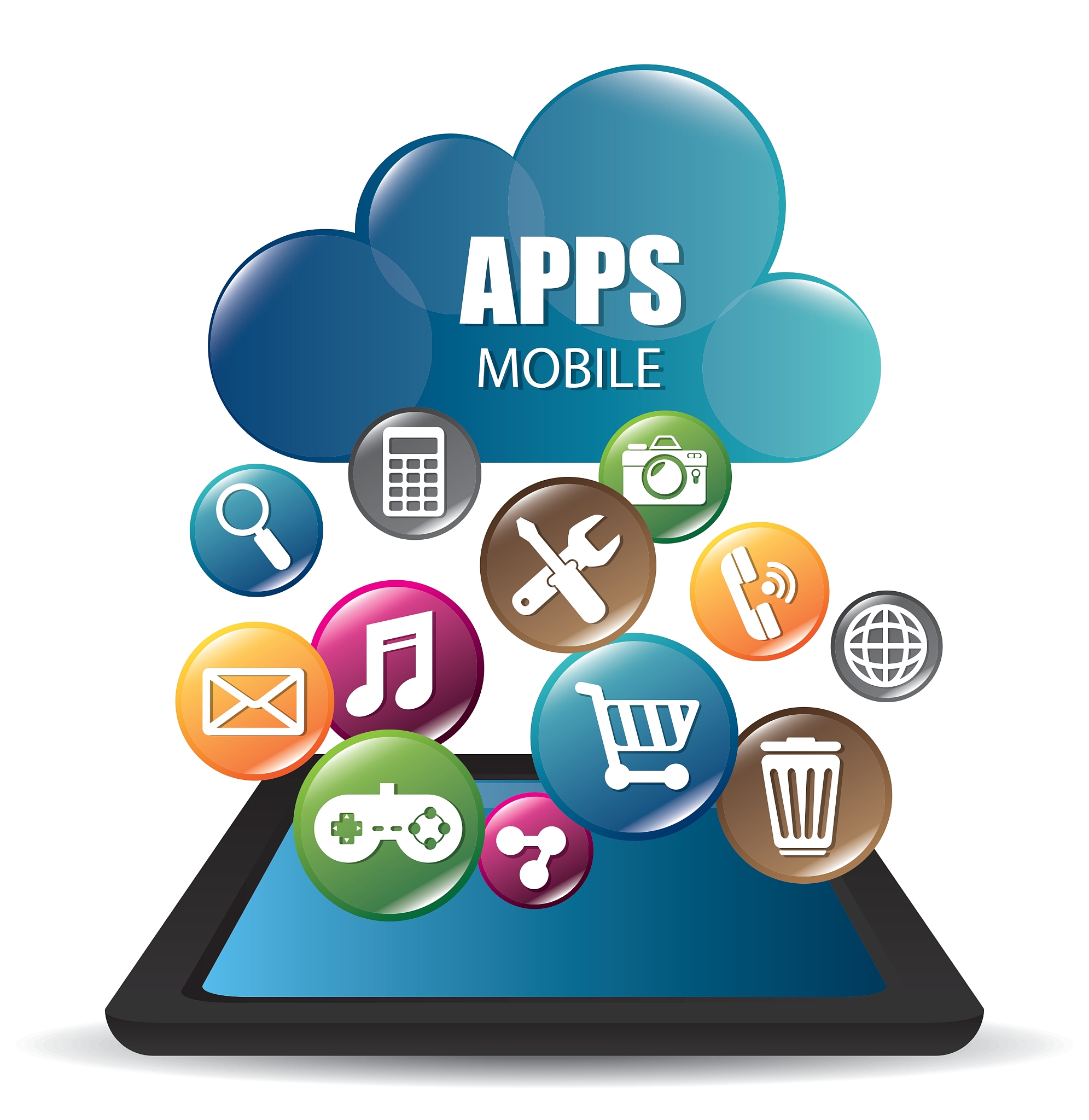 e-commerce and market mobile applications design