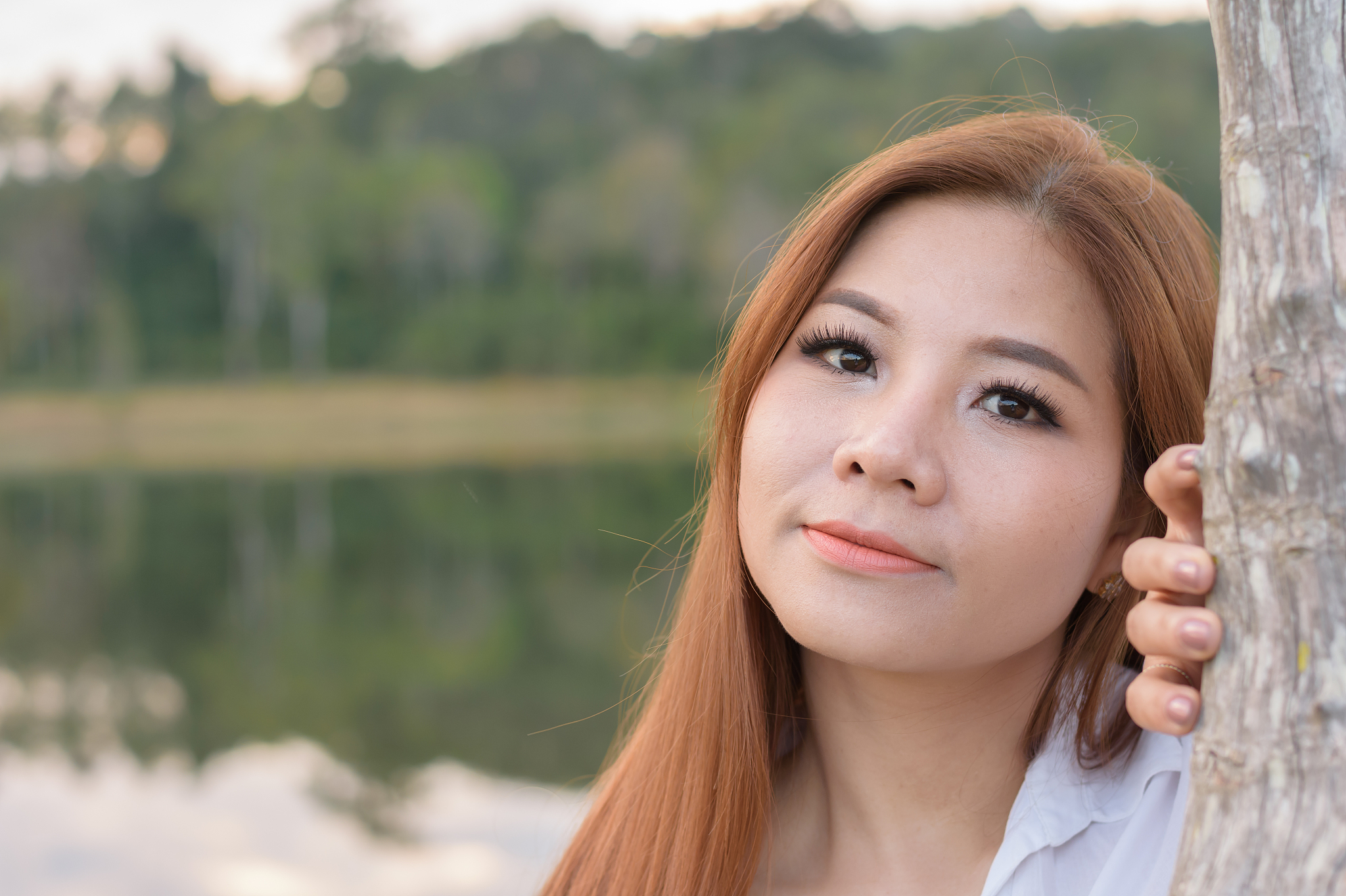 portrait asian woman