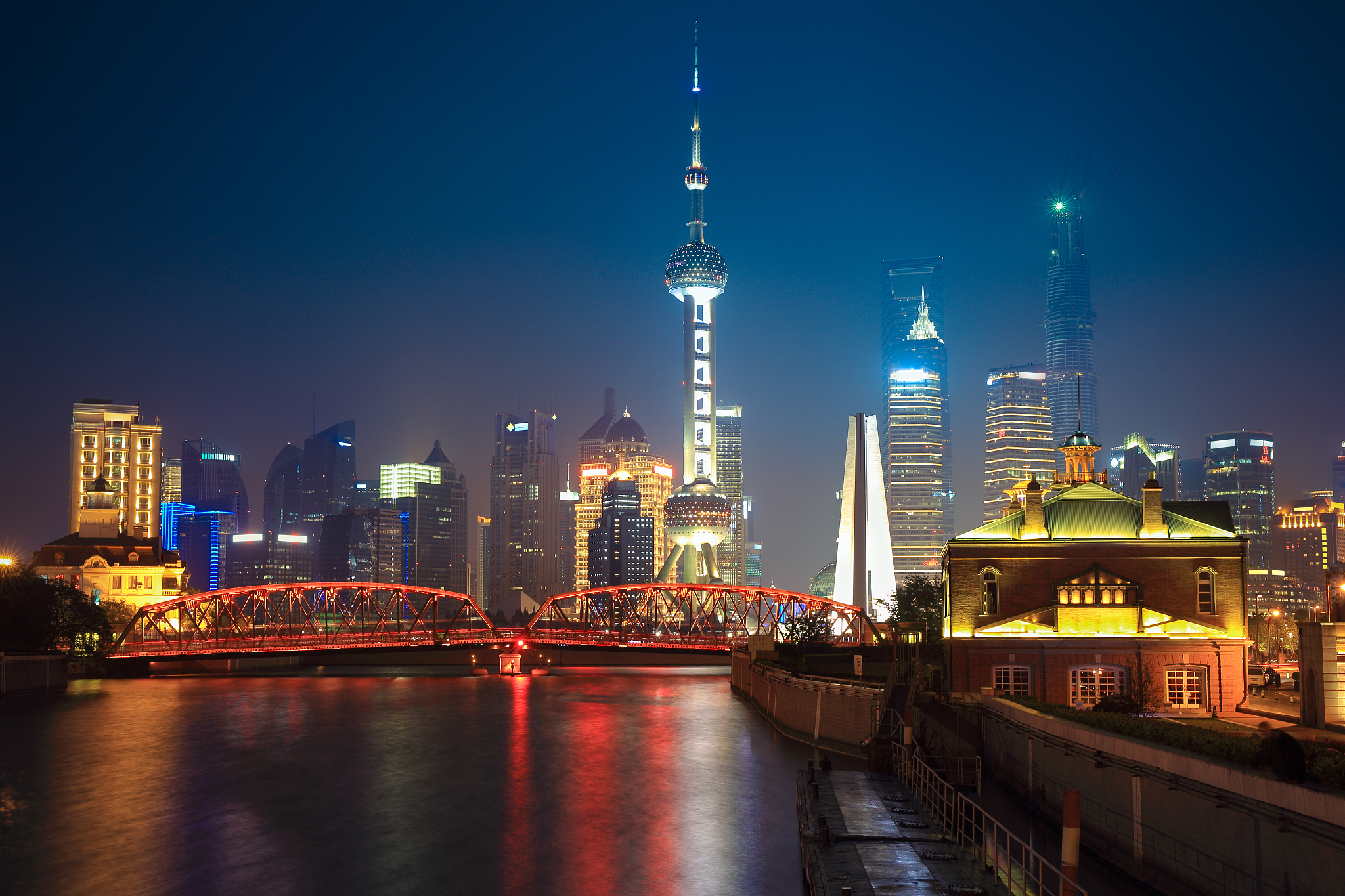 shanghai at night