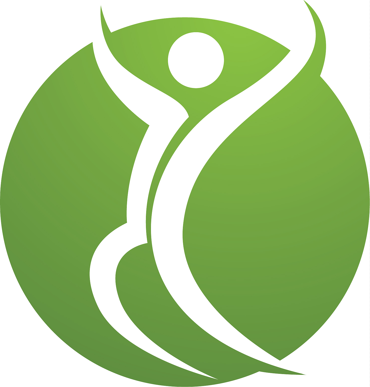 human character logo sign