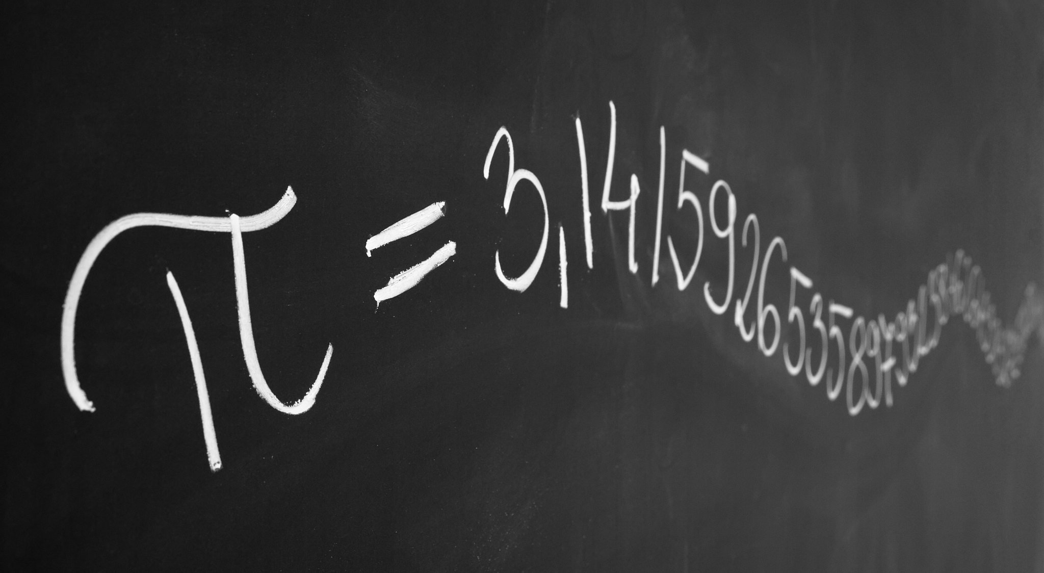 pi on blackboard