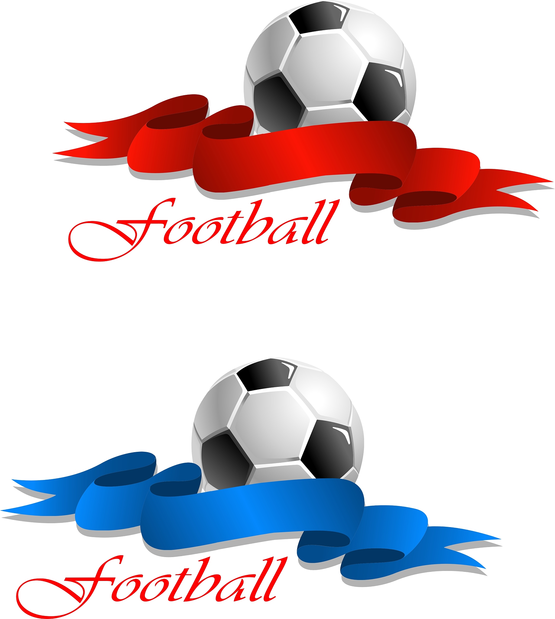 soccer or football emblem